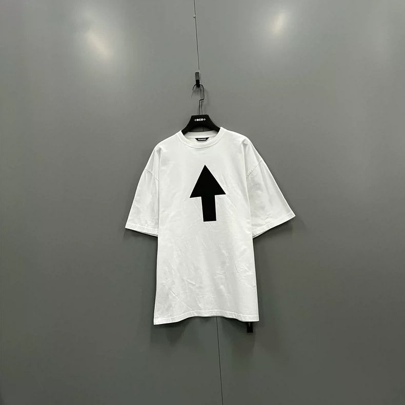 Balenciaga Arrow Print Short Sleeve Tee - dmc