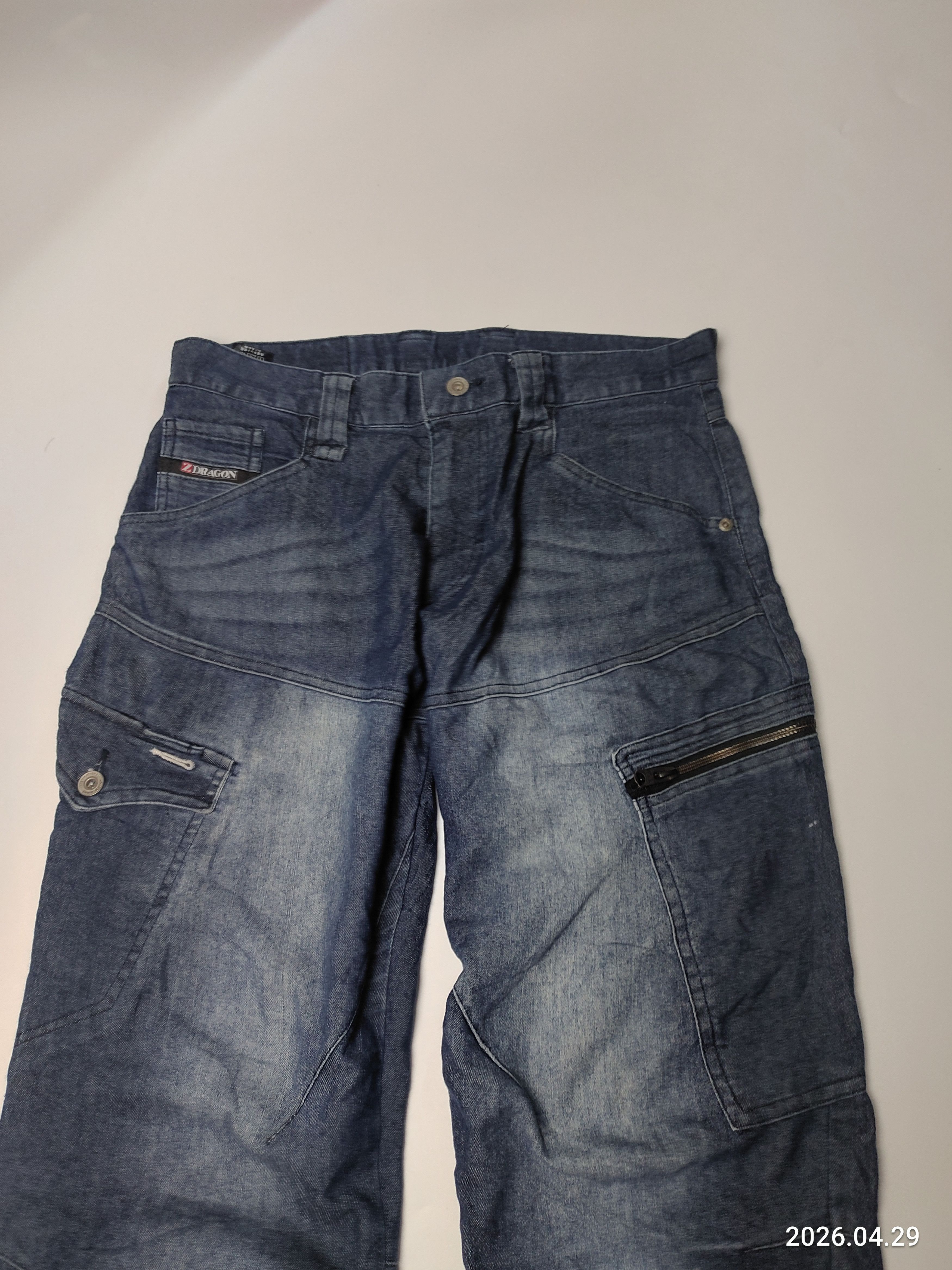 Japanese Brand Vintage Z Dragon 6 Pockets Stratchable Jeans Size US 32 / EU 48 - 5 Thumbnail