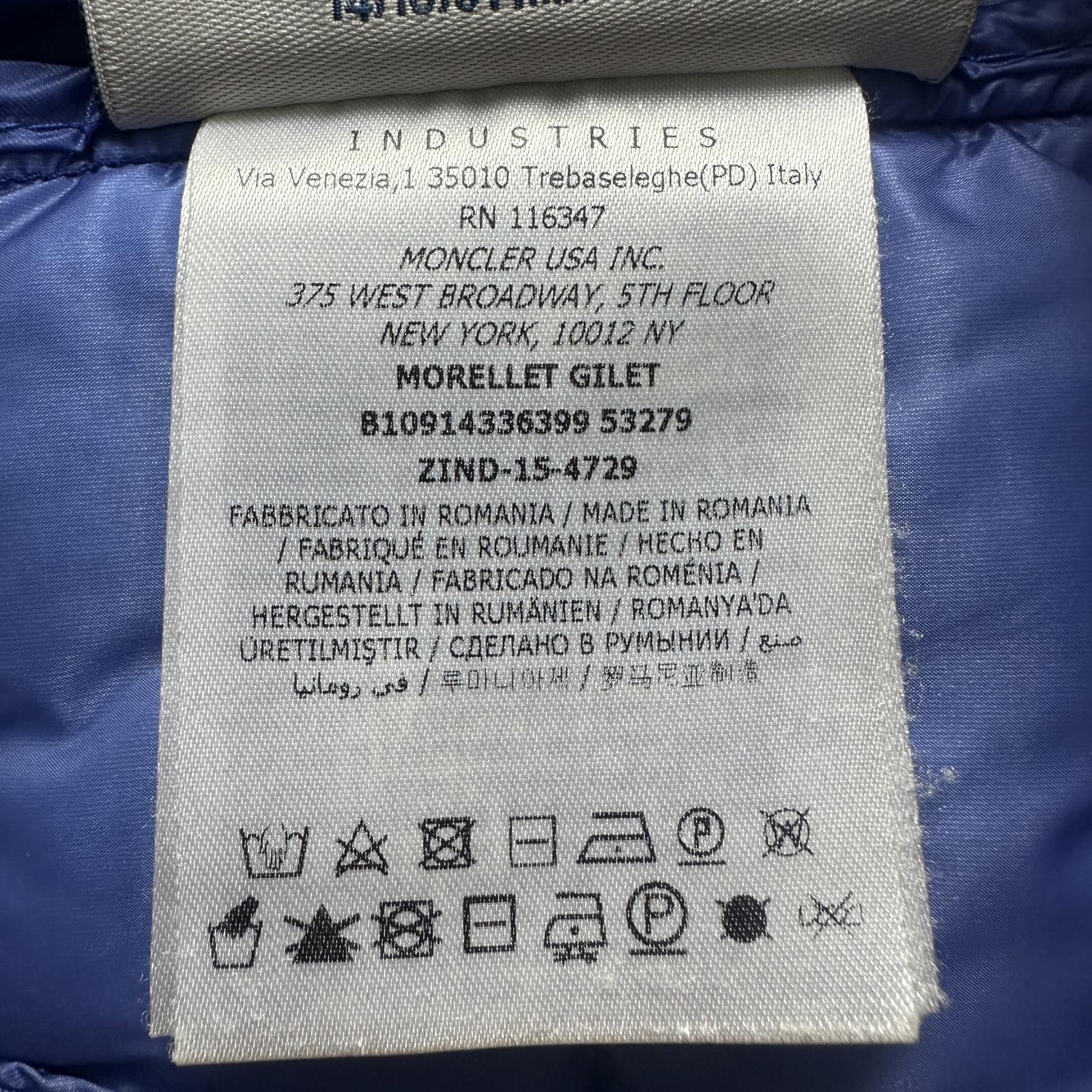 Moncler Moncler Morellet Gilet - Size 2 (S) Size US S / EU 44-46 / 1 - 9 Thumbnail