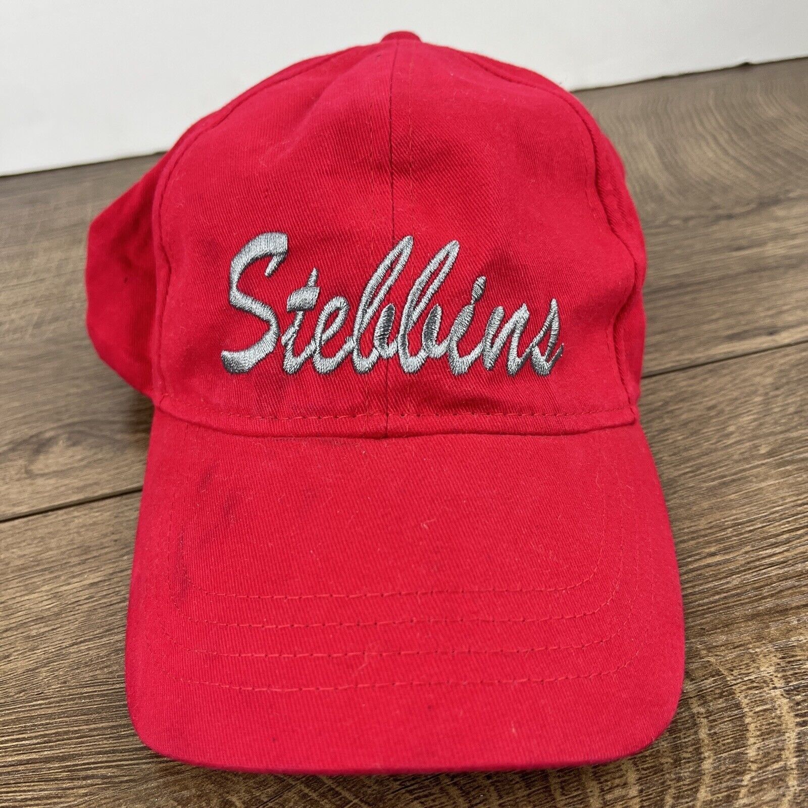 Other Stebbins Hat Stebbins High School Hat Red Hat Adjustable Adu Size ONE SIZE - 5 Thumbnail