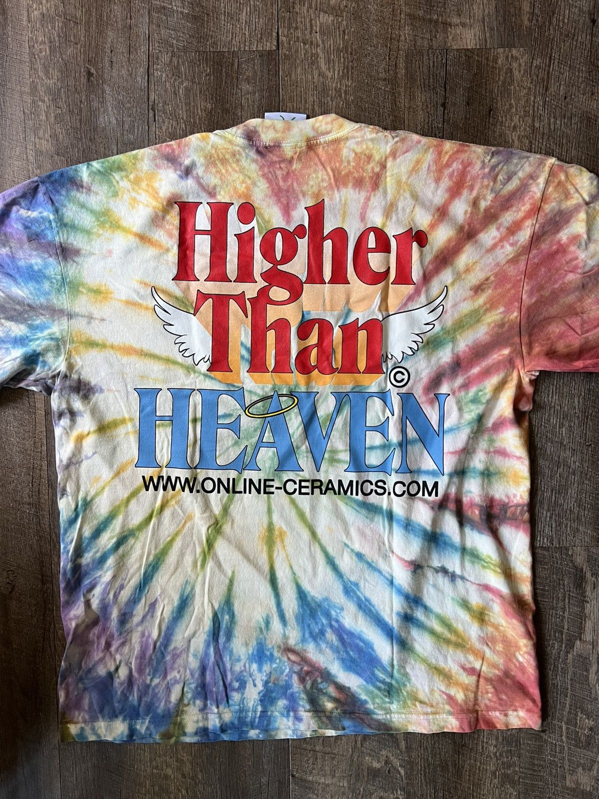 Online Ceramics Online Ceramics higher than heaven shirt Size US XL / EU 56 / 4 - 3 Thumbnail