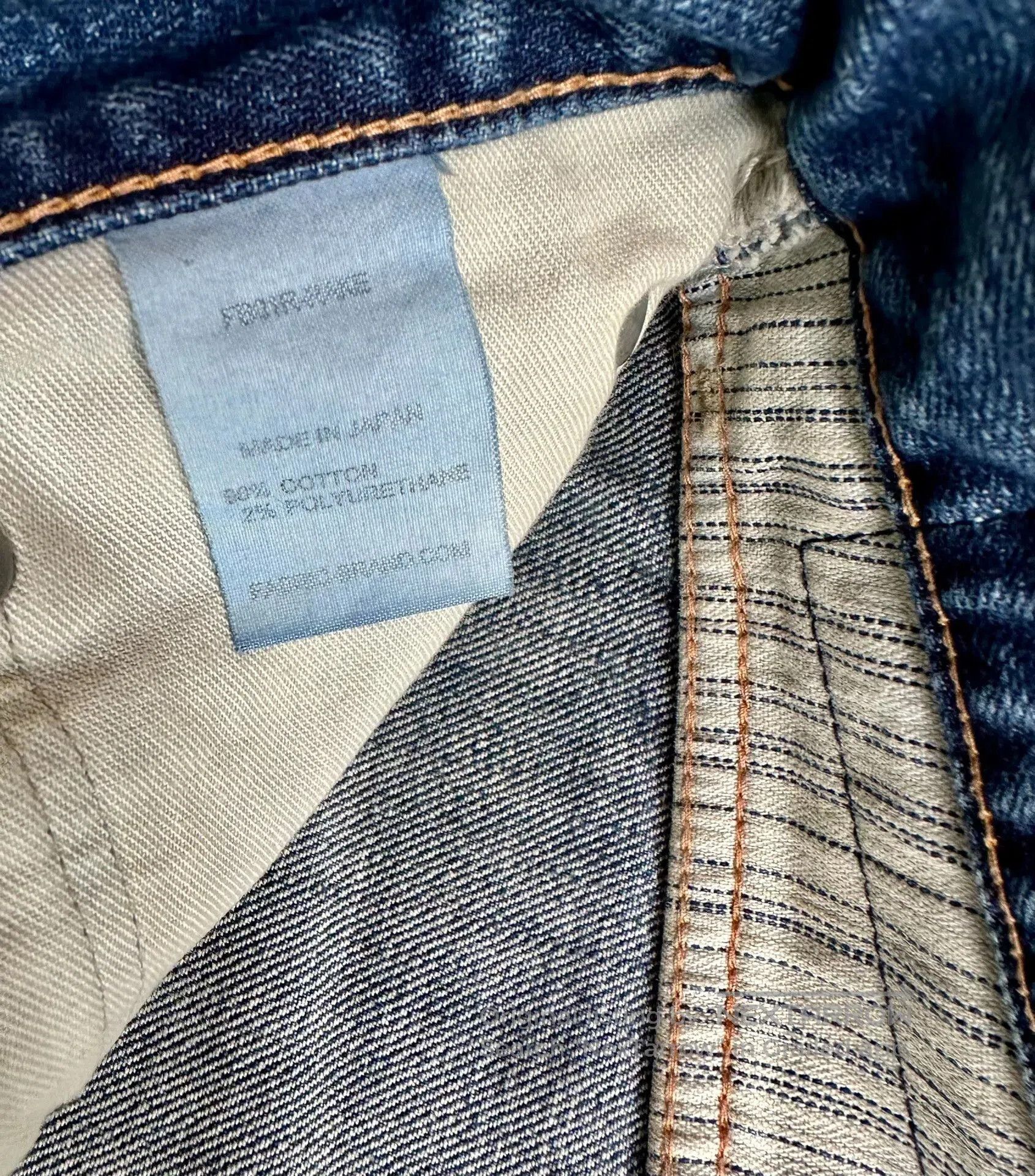 Vanquish fabric brand selvage denim pants. Size US 33 - 7 Thumbnail