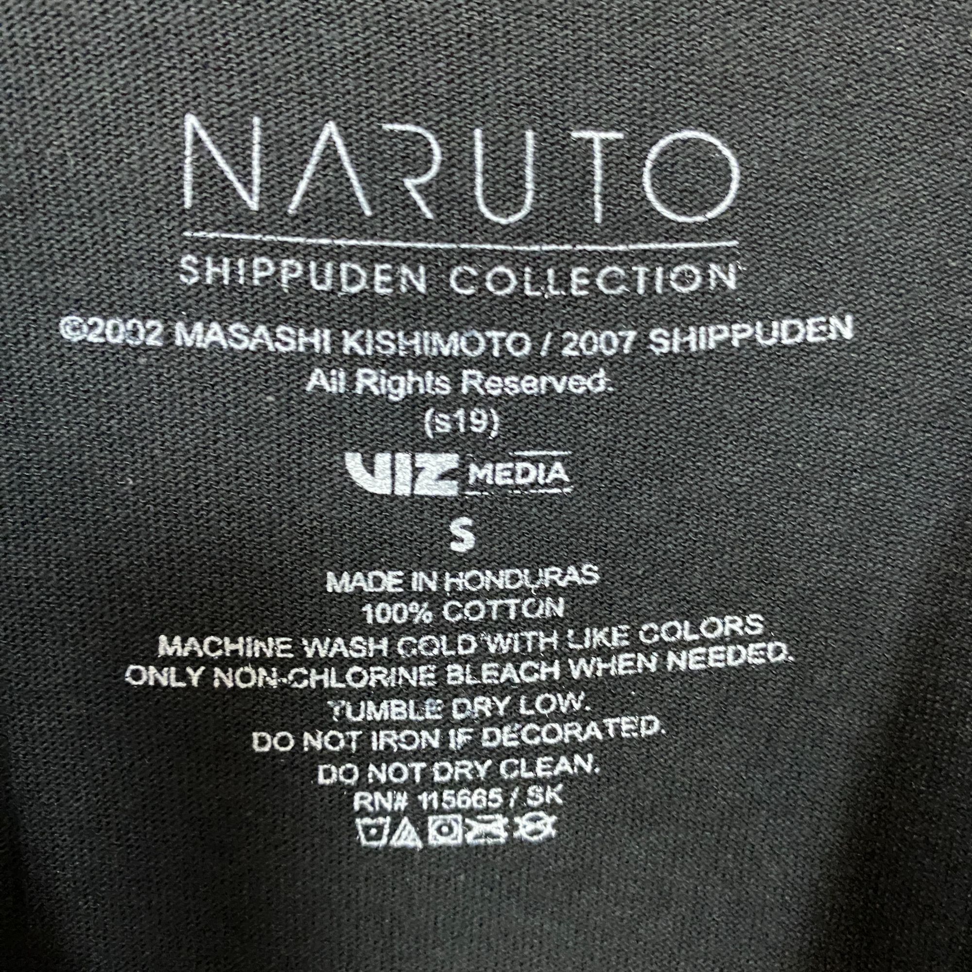 Anime Naruto Shippuden 8-Bit Anime tshirt size Small Size US S / EU 44-46 / 1 - 4 Thumbnail