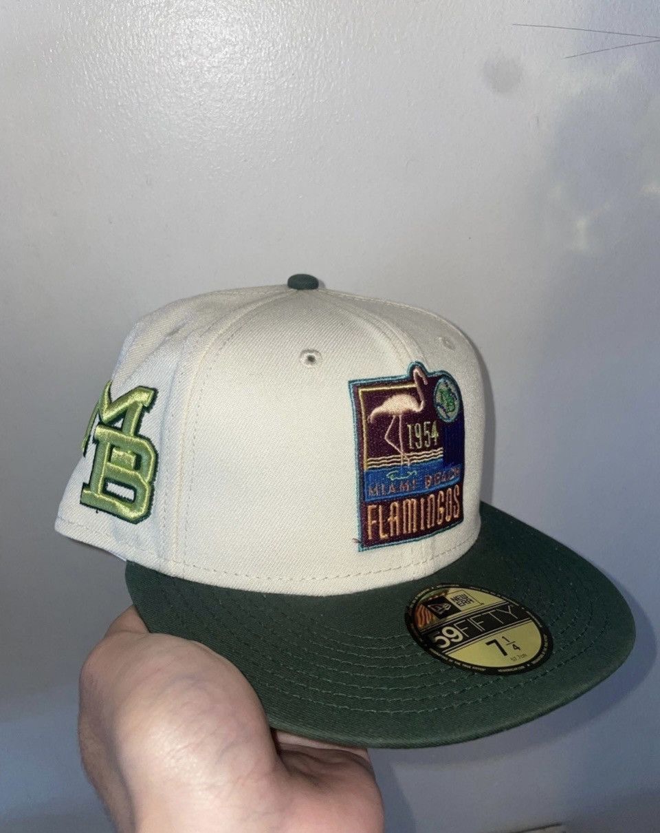 New Era Myfitteds Miami Beach flamingo monopoly inspired size 7 1/4 Size ONE SIZE - 1 Thumbnail