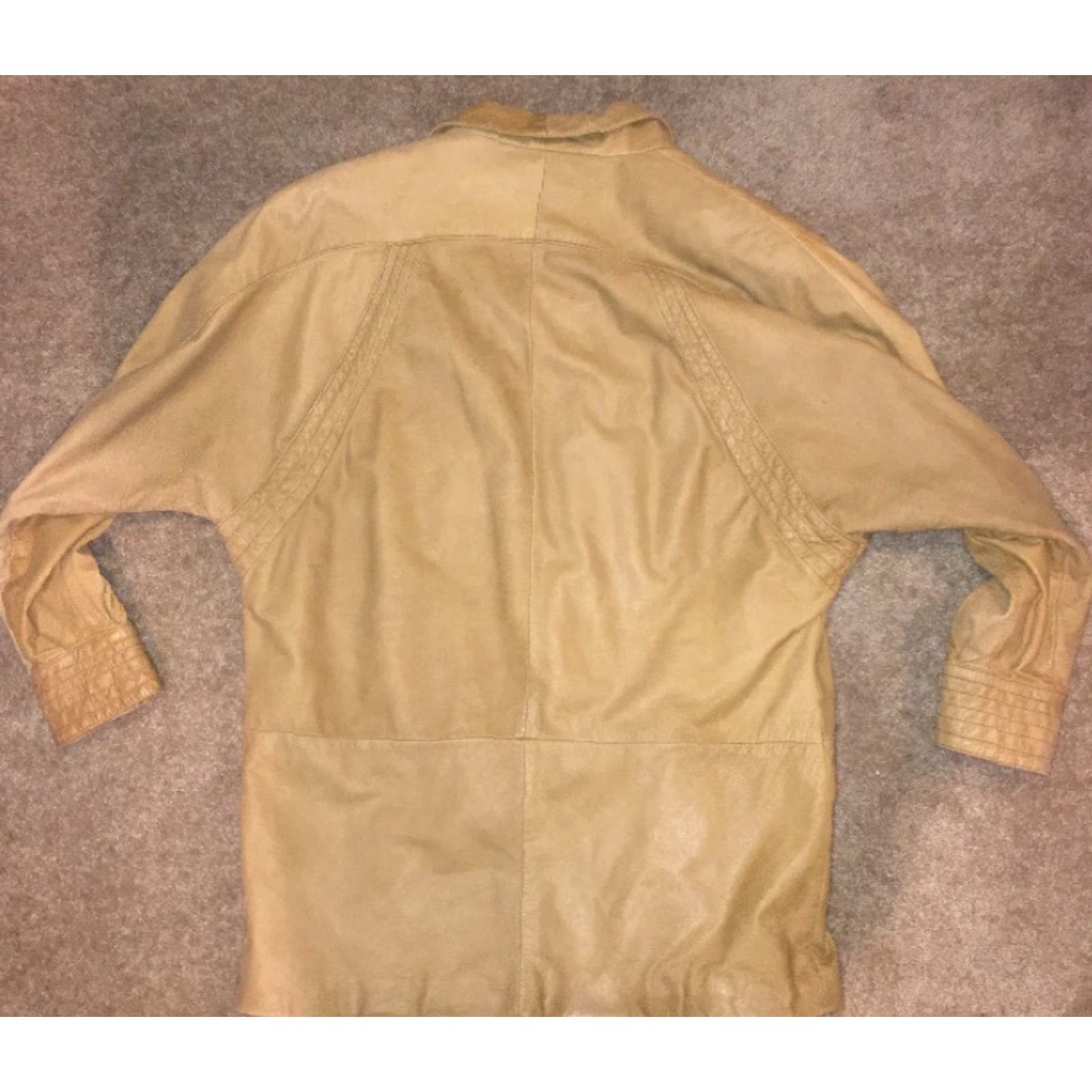 Vintage Tip Top Of California Leather Jacket Women L Brown Jacket Vintage No USA Size L / US 10 / IT 46 - 5 Thumbnail