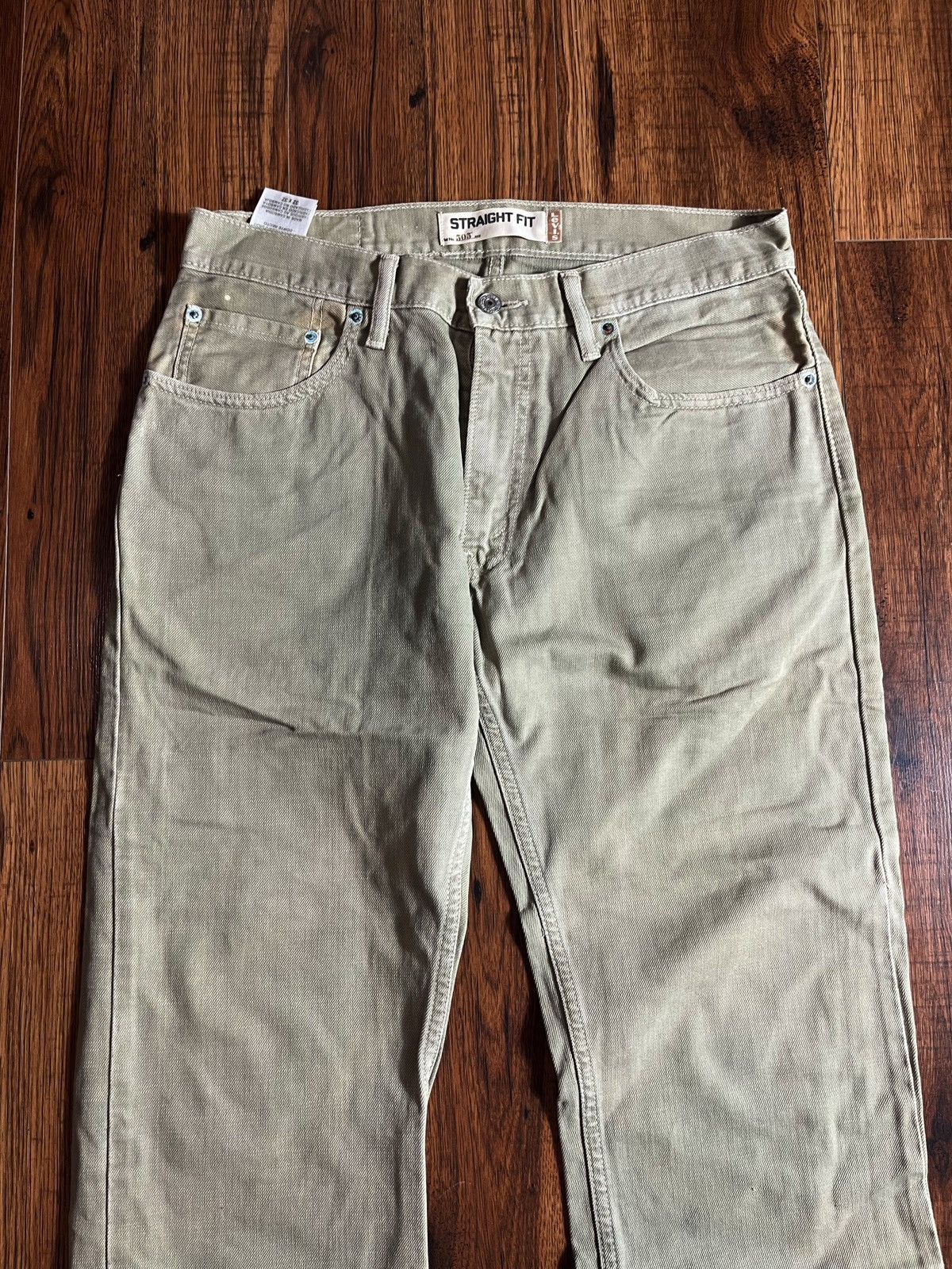 Levi's × Vintage Vintage Levi’s 505 Chino Pants Trousers Beige Size W32 L32 Size US 32 / EU 48 - 2 Thumbnail