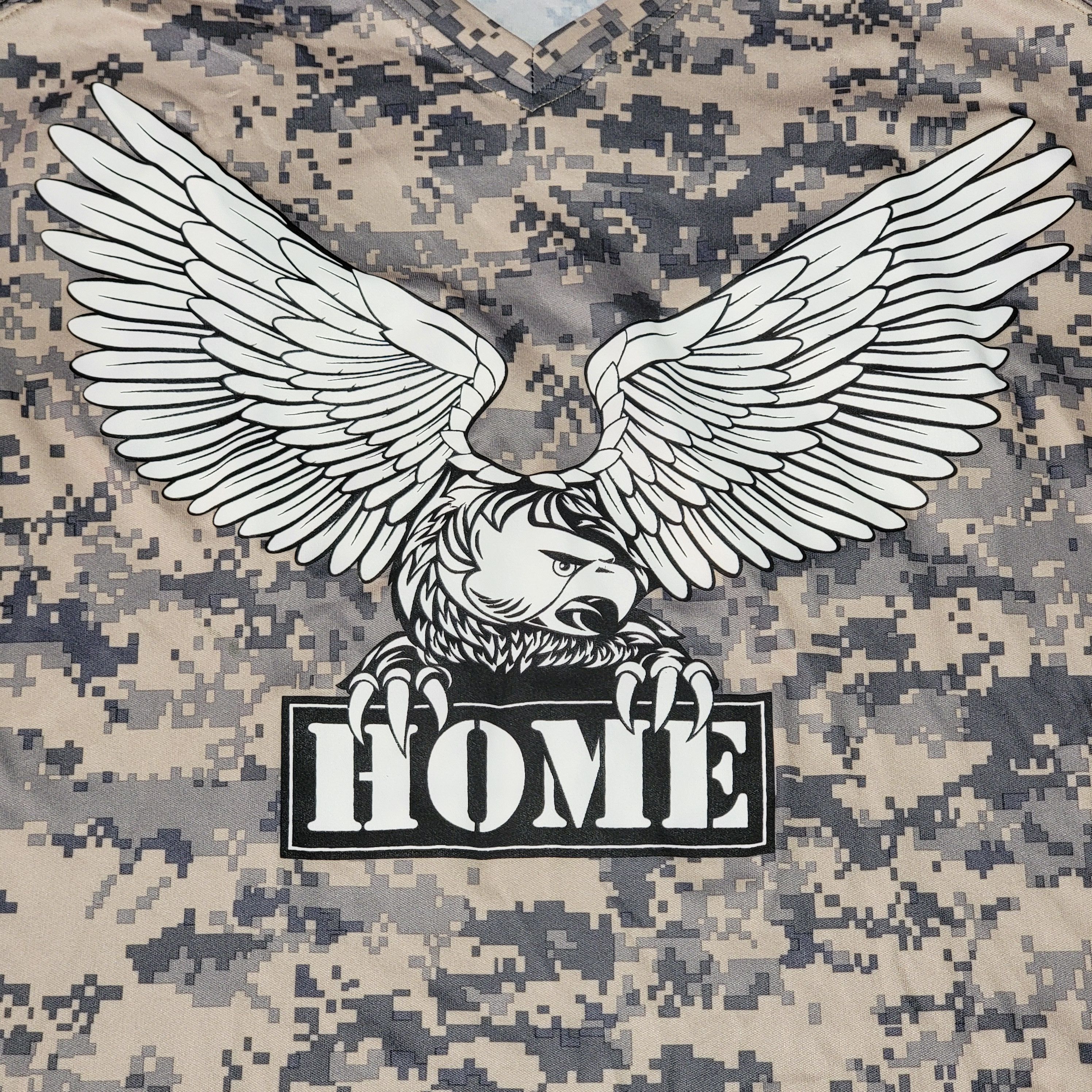 Other Badger SS V-Neck "Home Help Our Military Endure" -Ladies Med Size M / US 6-8 / IT 42-44 - 2 Thumbnail