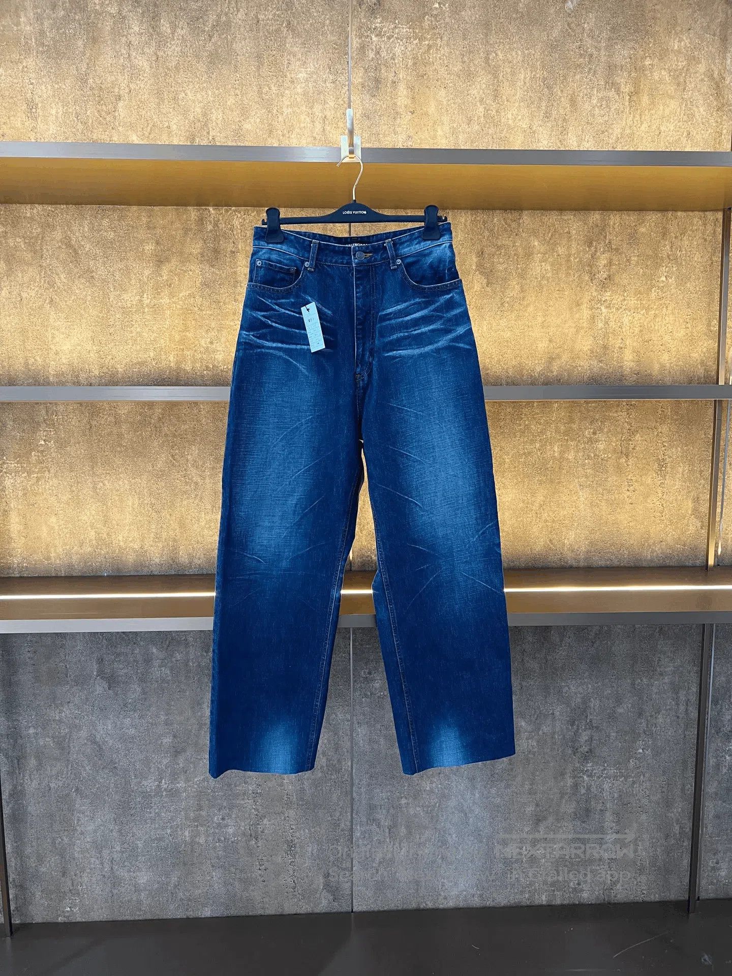 Balenciaga Balenciaga Water Ripple Jeans. Size 27" / US 4 / IT 40 - 1 Thumbnail