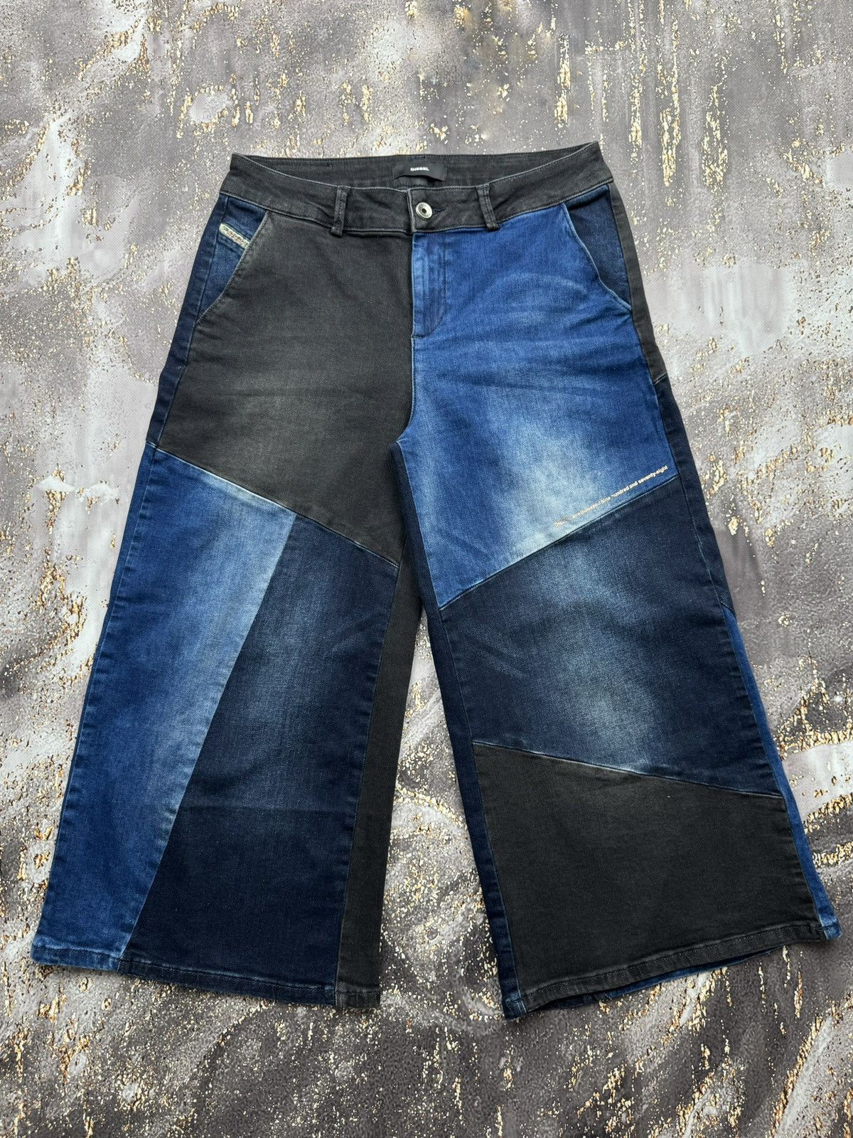 Diesel × Vintage Diesel Vintage Denim Amazing Culottes Size 32" / US 10 / IT 46 - 1 Thumbnail