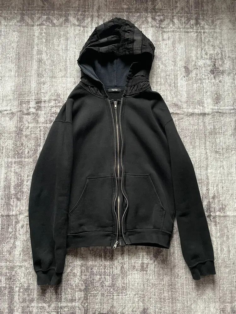 UNDERCOVER｜HOOD/ZIP-UP (UC2C4810 BLACK) Undercover U side zip hoodie | BLACK | SEVENSTORE