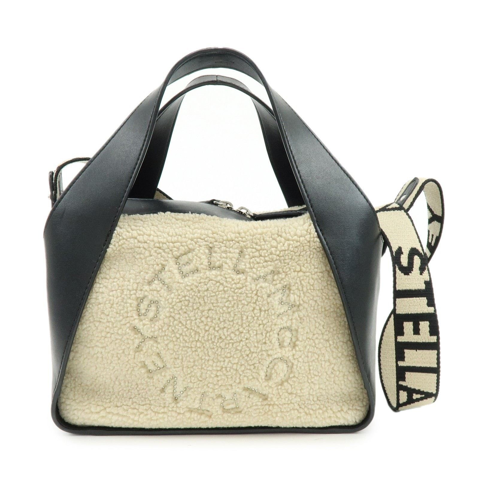 Stella McCartney Stella McCartney Alter Nappa Faux Shearling Shoulder Bag Size ONE SIZE - 1 Thumbnail