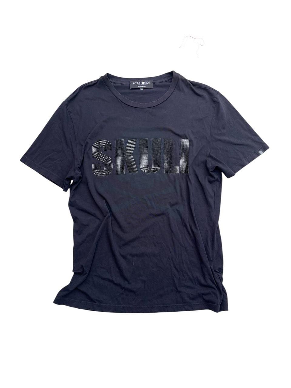 HYDROGEN Hydrogen Black Skuul Tshirt Sportswear Size US S / EU 44-46 / 1 - 1 Thumbnail
