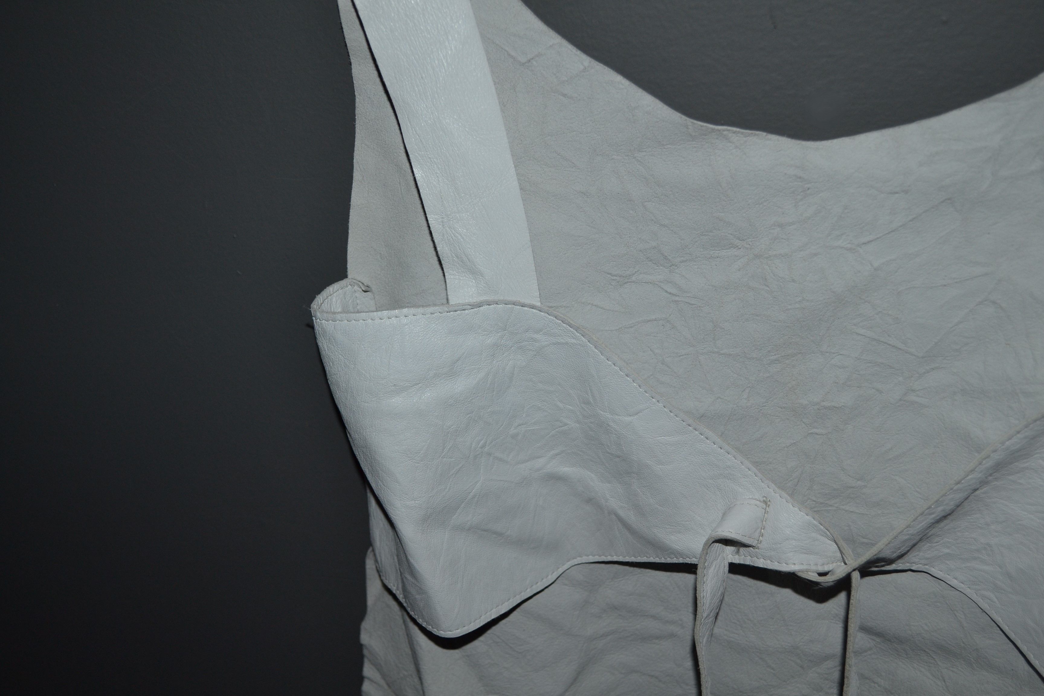 Other Andrea Landa White Leather Top size 4 NWT M Size S / US 4 / IT 40 - 7 Thumbnail