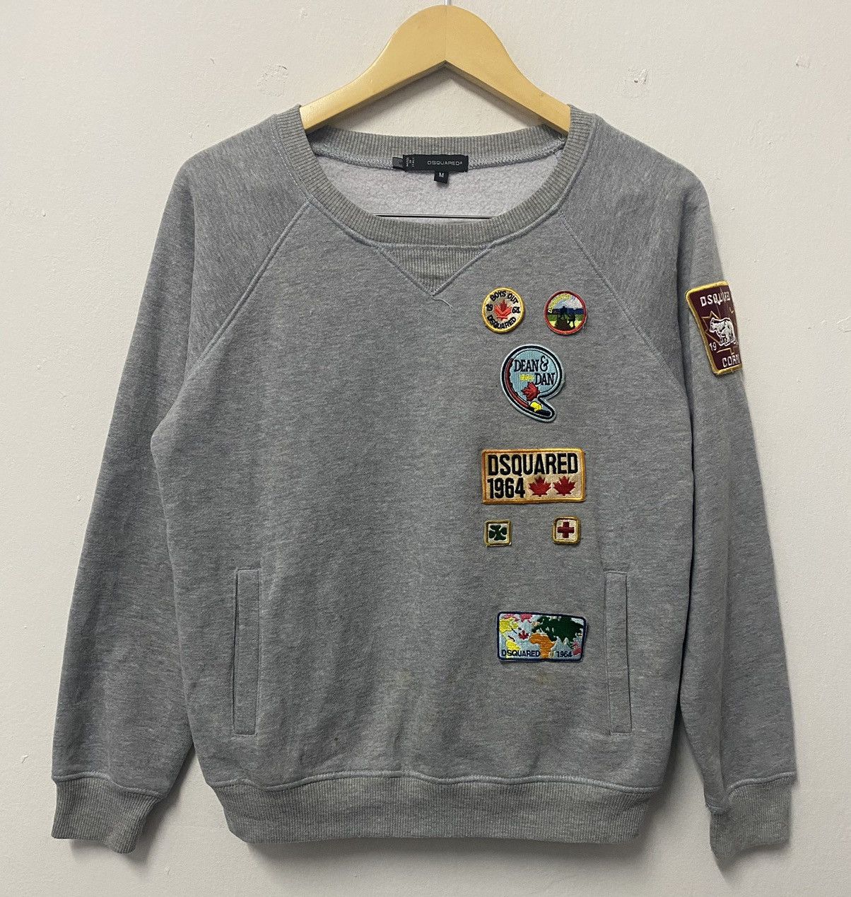 Dsquared2 Dsquared2 Patches Sweatshirts Jumper Size US M / EU 48-50 / 2 - 1 Thumbnail