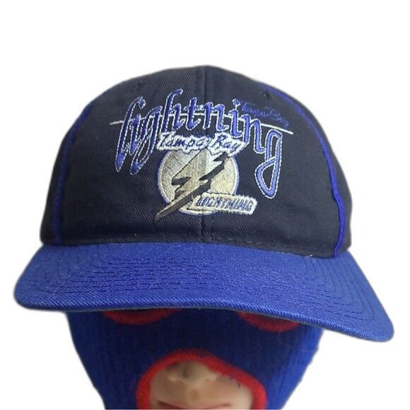 The Game Vintage Tampa Bay Lightning NHL snapback Hat Size ONE SIZE - 6 Thumbnail