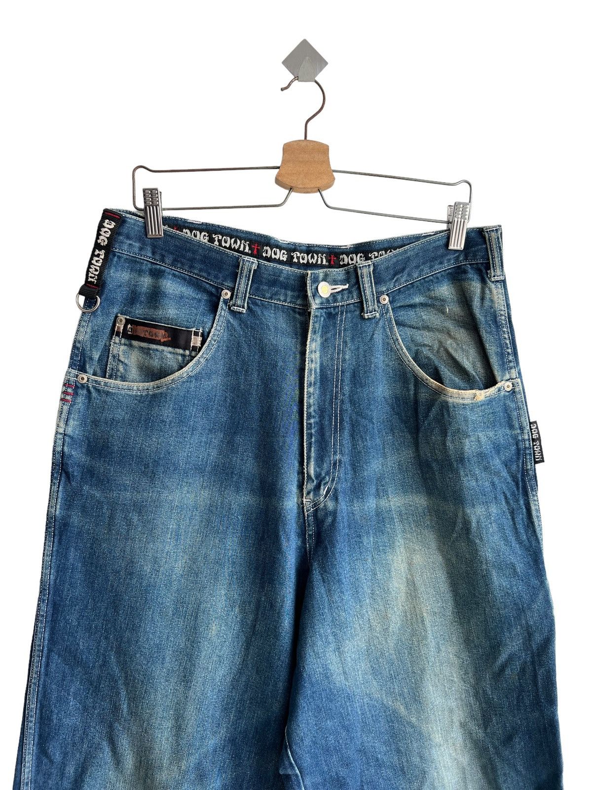 Y2K Dogtown 🇺🇸 Plate Logo Skater Carpenter Baggy Denim Jeans