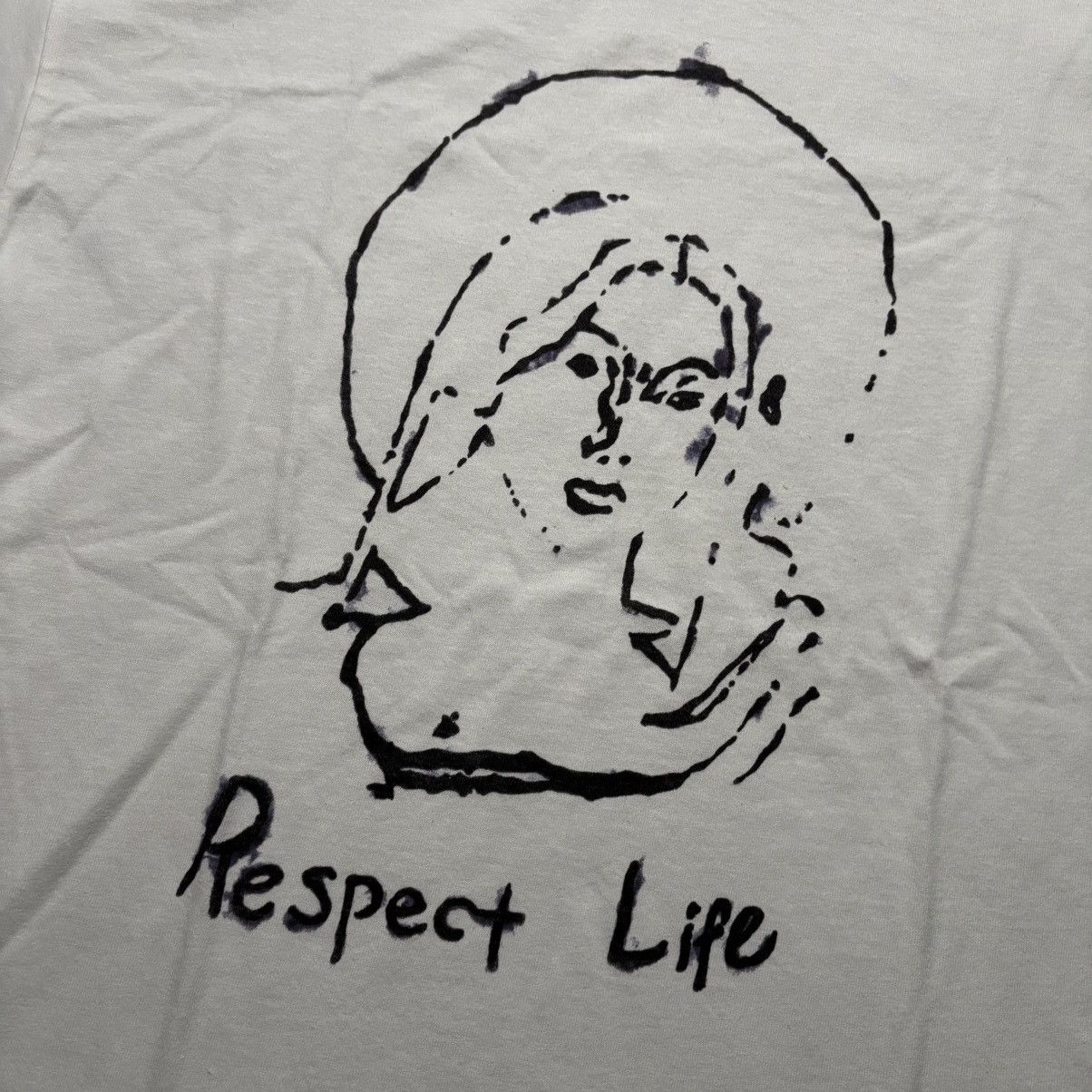 S4LEM Salem Respect Life Graphic T-Shirt White | Size L Size US L / EU 52-54 / 3 - 2 Thumbnail