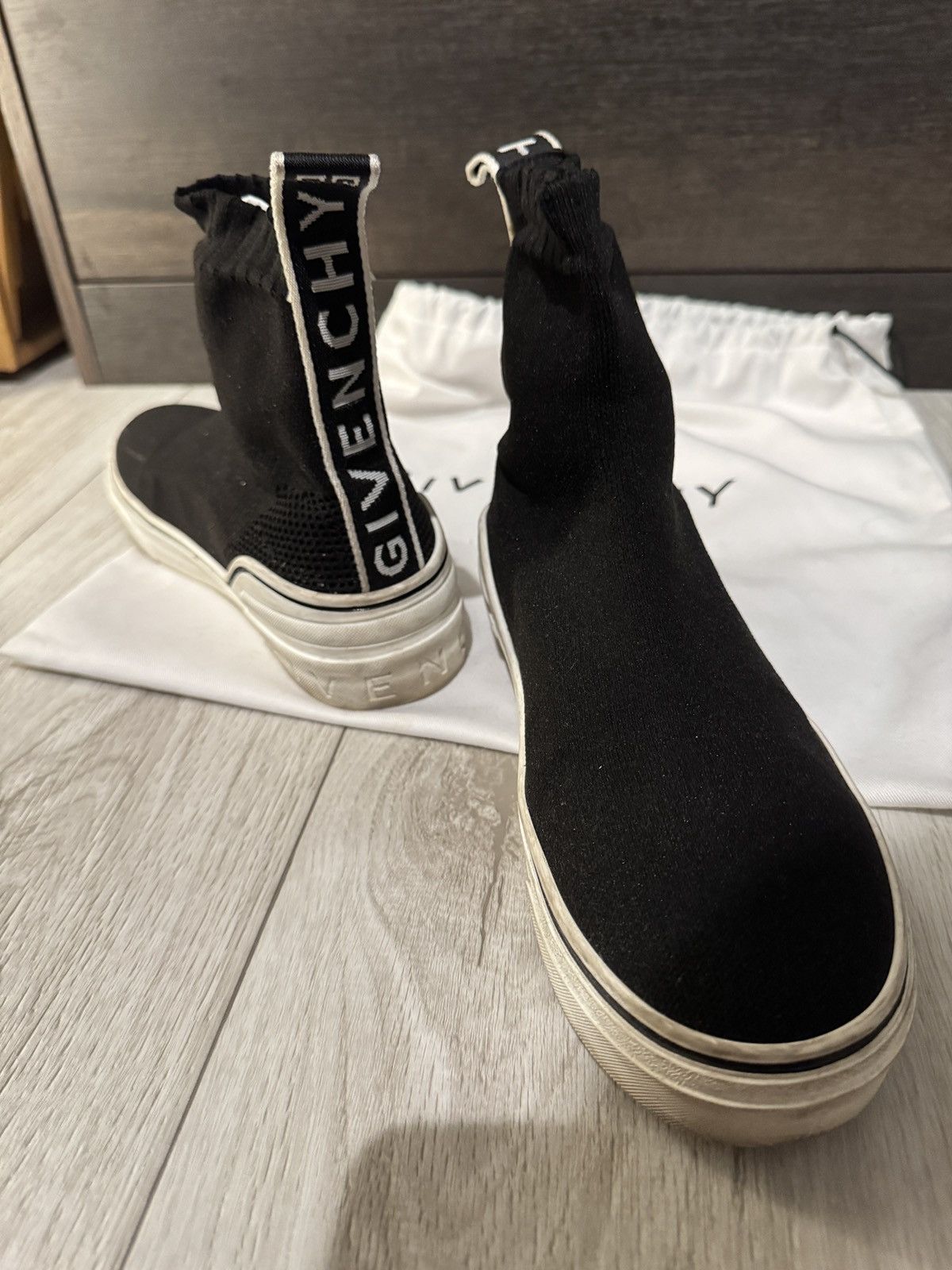 Givenchy Givenchy Knitted Sock Boot Sneaker – Size 36 Size US 6 / IT 36 - 1 Thumbnail