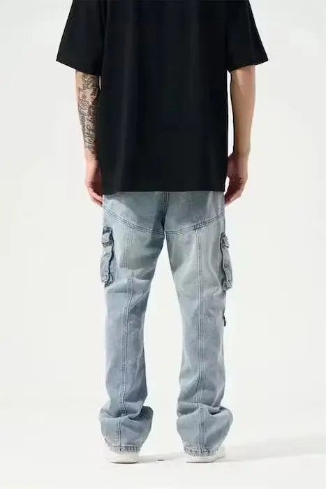 Japanese Brand Multi-pocket Denim Jean Pant Size US 32 / EU 48 - 5 Thumbnail