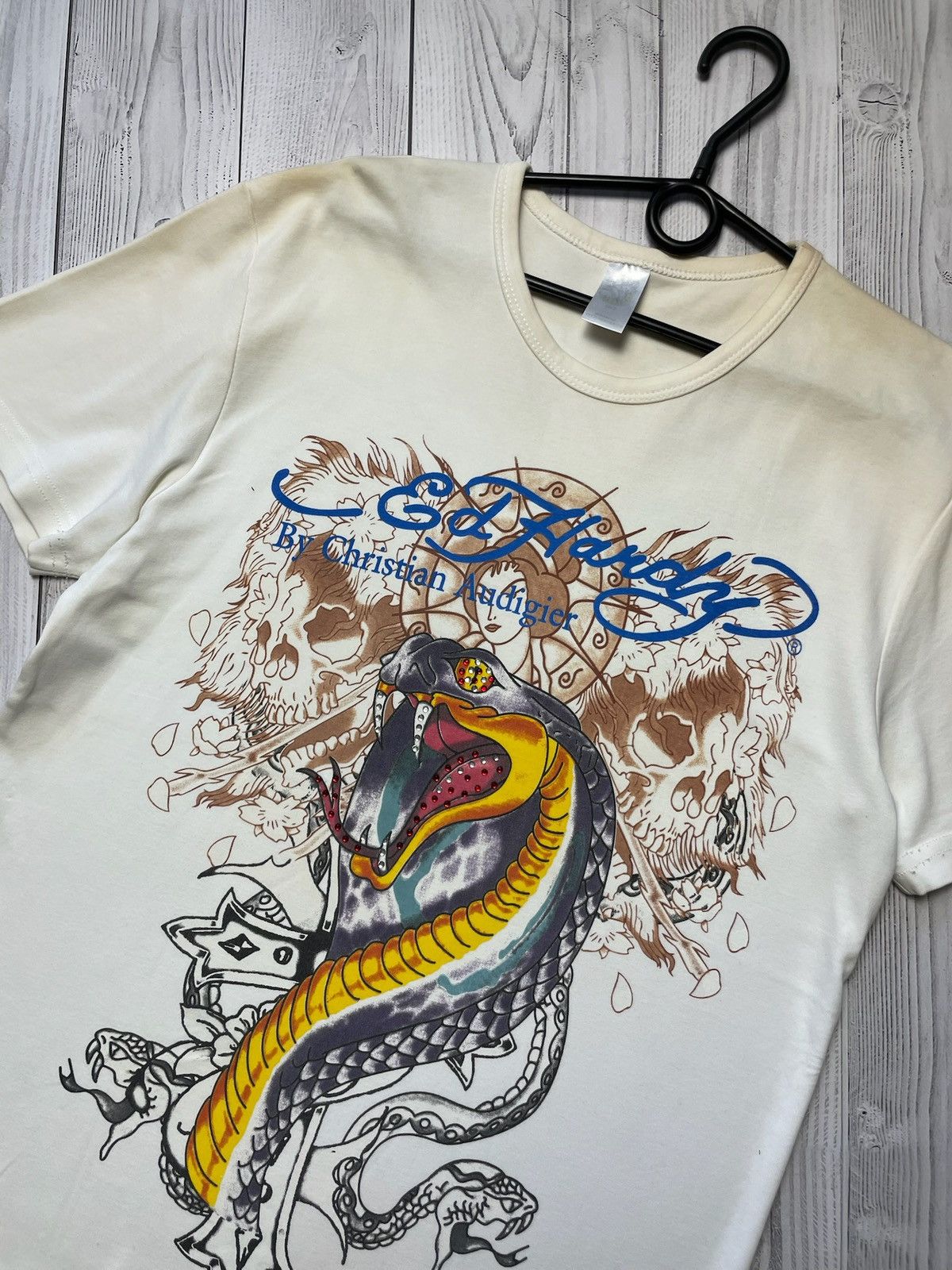 Ed Hardy × Vintage Vintage Ed Hardy logo tee snake distressed size M Size US M / EU 48-50 / 2 - 4 Thumbnail