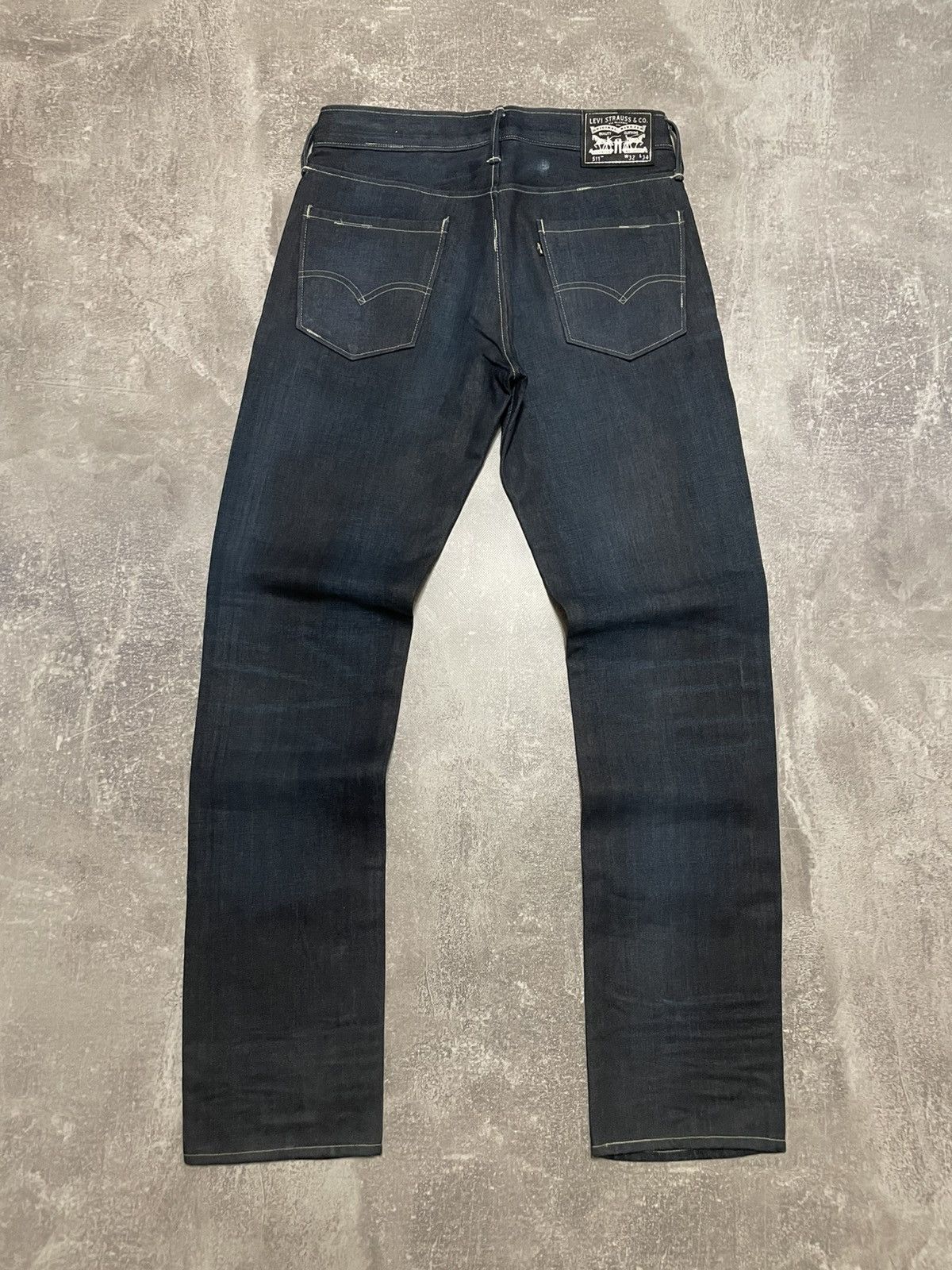 Levi's Vintage Levis Black Tab Distressed Heavy Denim Jeans 32/34 Size US 32 / EU 48 - 1 Thumbnail