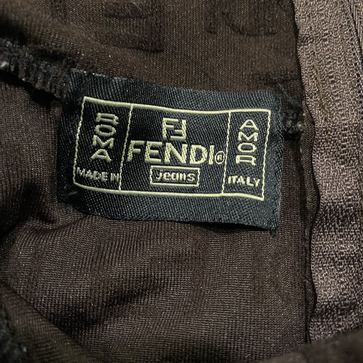 Fendi ‼️LAST DROP‼️Vintage Fendi FF Monogram Zucca Print Zip Neck Size M / US 6-8 / IT 42-44 - 15 Thumbnail