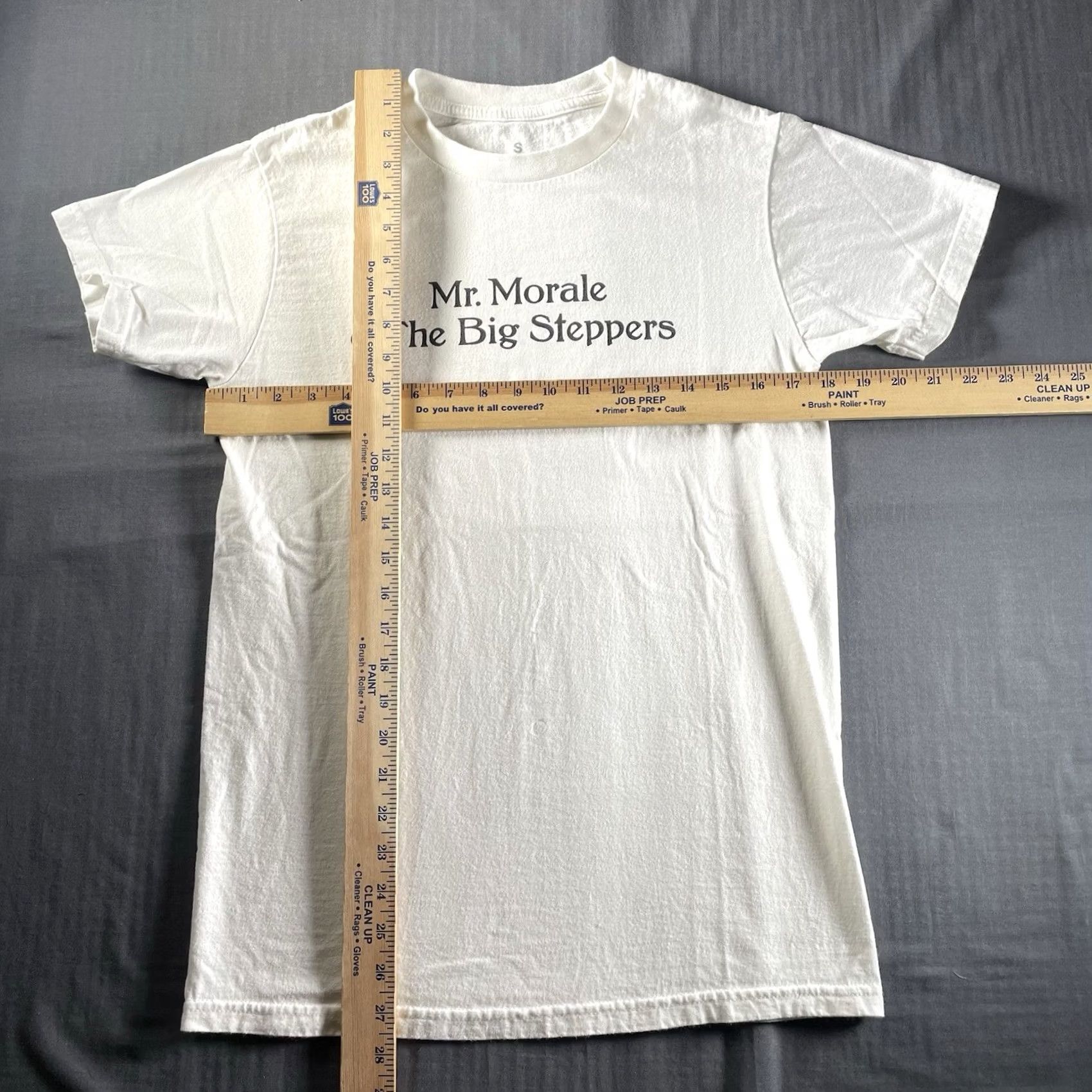 Vintage Kendrick Lamar Shirt Mens Small Hip Hop Graphic Print Crew Neck T-Shirt White Regular Cotton K Dot Morale & The Big Steppers Tour Album Mens Size US S / EU 44-46 / 1 - 4 Thumbnail
