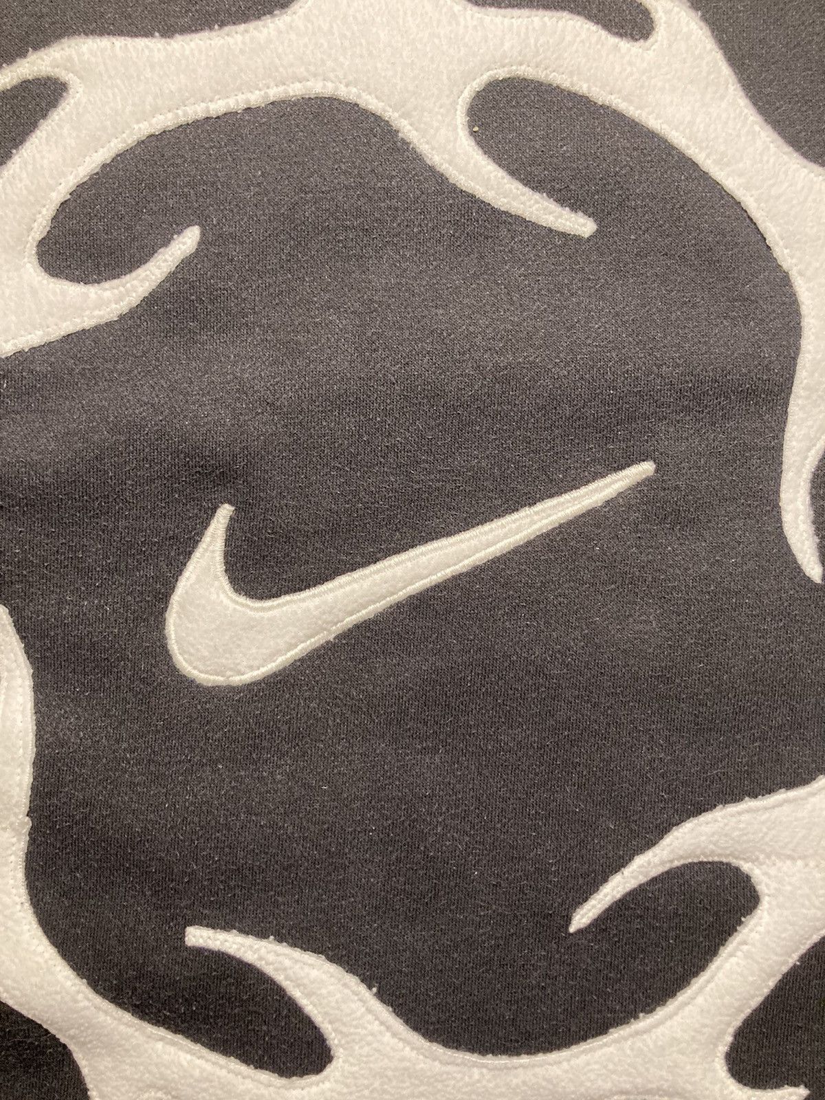 Nike ⛩️Nike Custom Hoodie Rare Y2K Punk Rock Devil Cross Hearts⛩️ Size US L / EU 52-54 / 3 - 5 Thumbnail