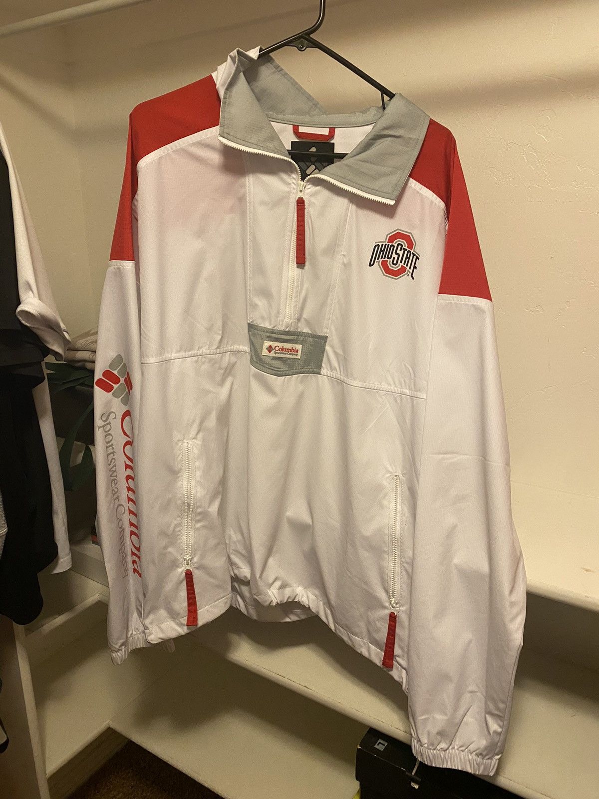 Columbia Ohio State Buckeyes Columbia Quarter Zip Jacket Size US XL / EU 56 / 4 - 1 Thumbnail