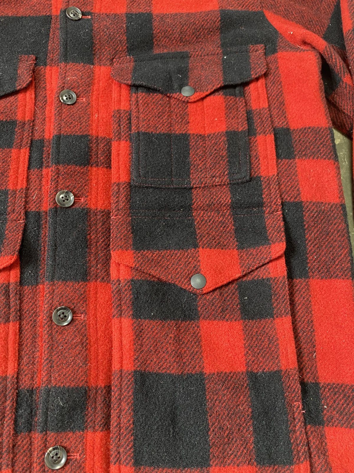 Kent & Curwen Rare Vintage 90s Distressed Kent Wool Chore Jacket Size US L / EU 52-54 / 3 - 7 Thumbnail