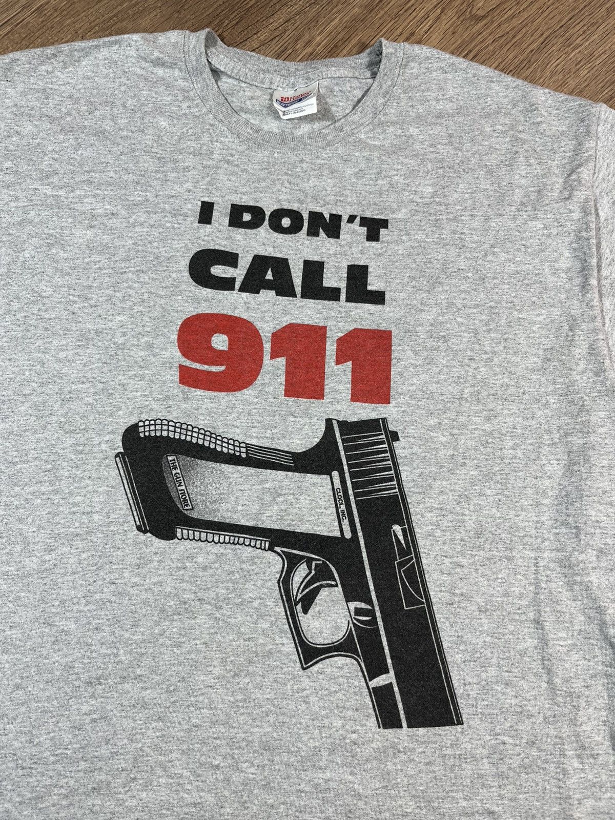 Band Tees Vintage I Don’t Call 911 T Shirt Size L Size US L / EU 52-54 / 3 - 2 Thumbnail