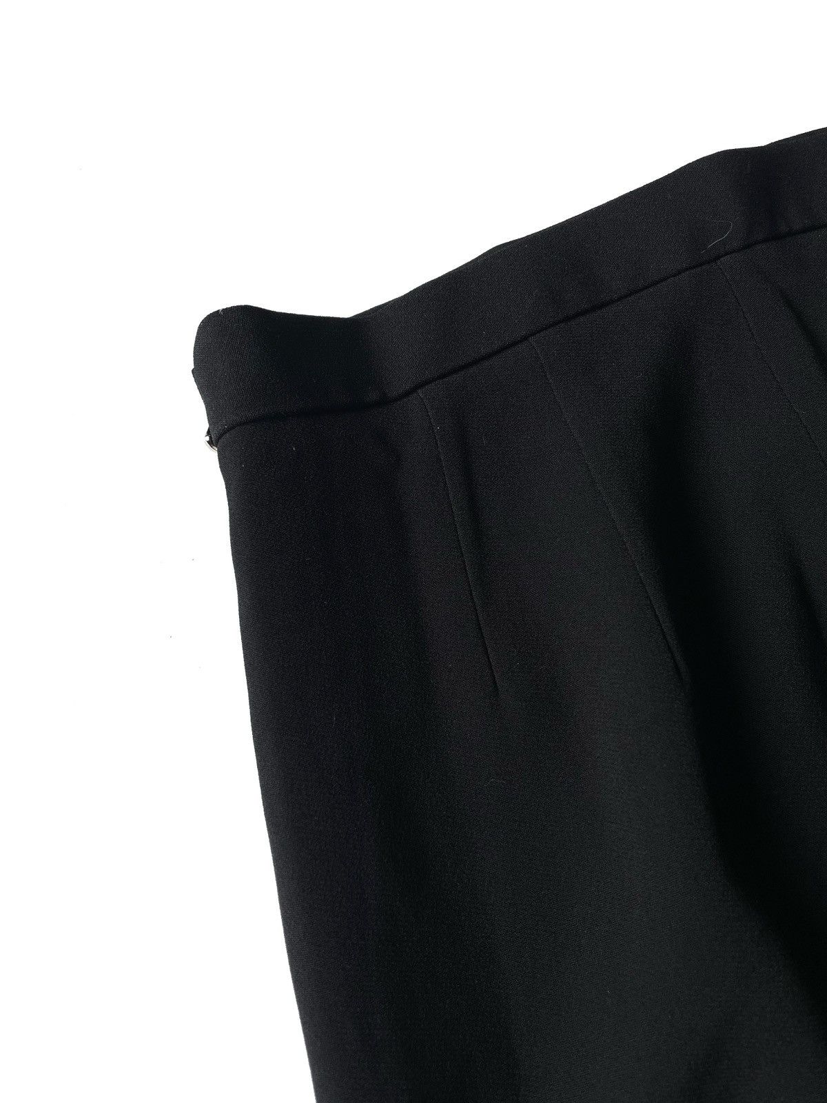 Dolce & Gabbana Dolce & Gabbana Black Viscose & Silk Midi Skirt Print Size M Size 28" / US 6 / IT 42 - 4 Thumbnail