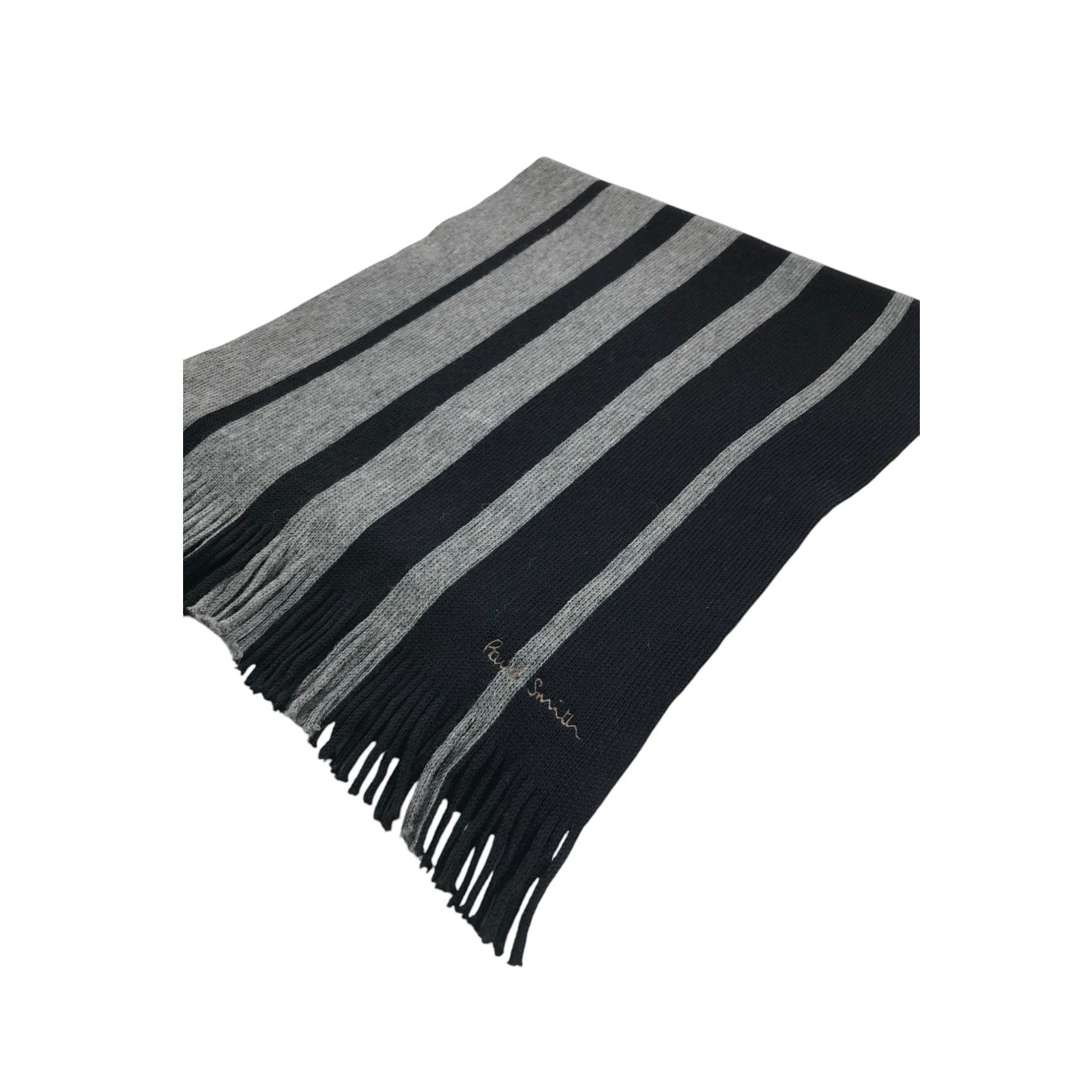 Paul Smith × Vintage Paul Smith Scarf / Muffler / Neckwear - WW2805 Size ONE SIZE - 3 Thumbnail