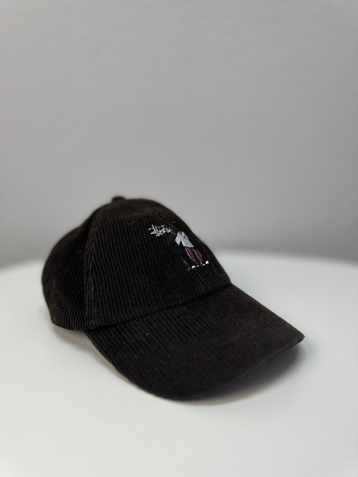 Stussy Vintage Stussy Hat Cap velvet Y2k Streetwear Sk8 luxury Size ONE SIZE - 3 Thumbnail