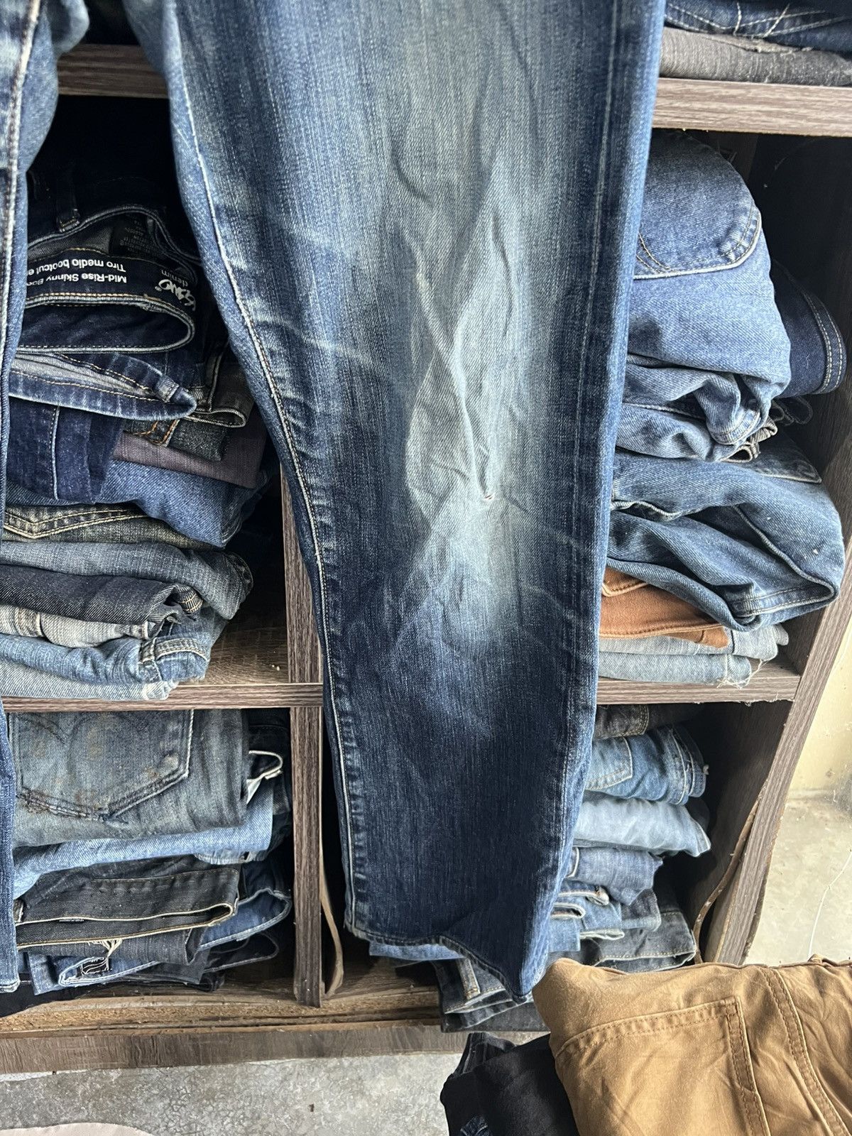 AG Adriano Goldschmied 🔥Vintage AG Adriano Goldschmied Distressed Denim Size US 33 - 8 Thumbnail