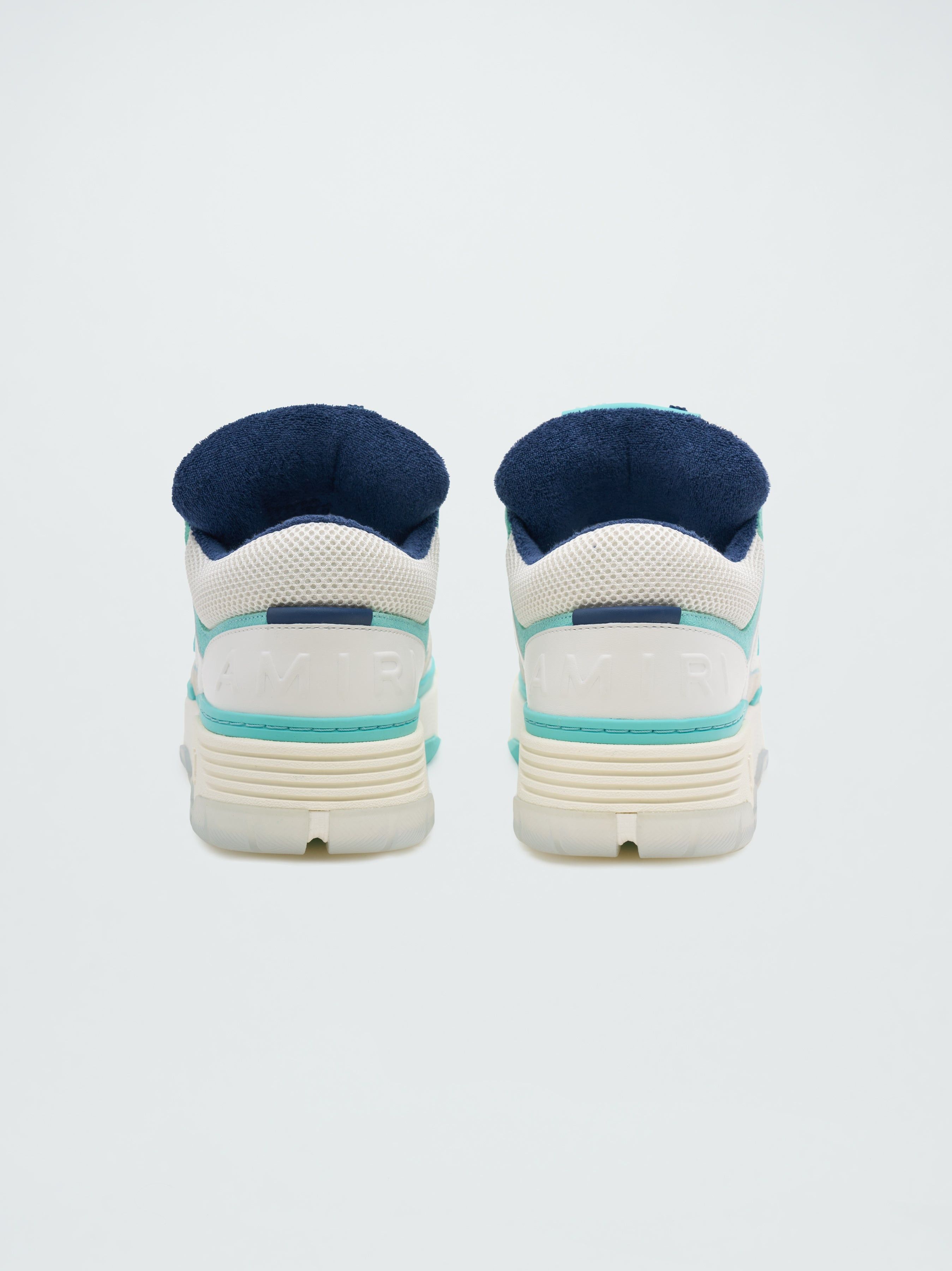 Amiri oc11z0225 MA-1 Low-Top Sneakers in Blue/White Size US 9 / EU 42 - 4 Thumbnail