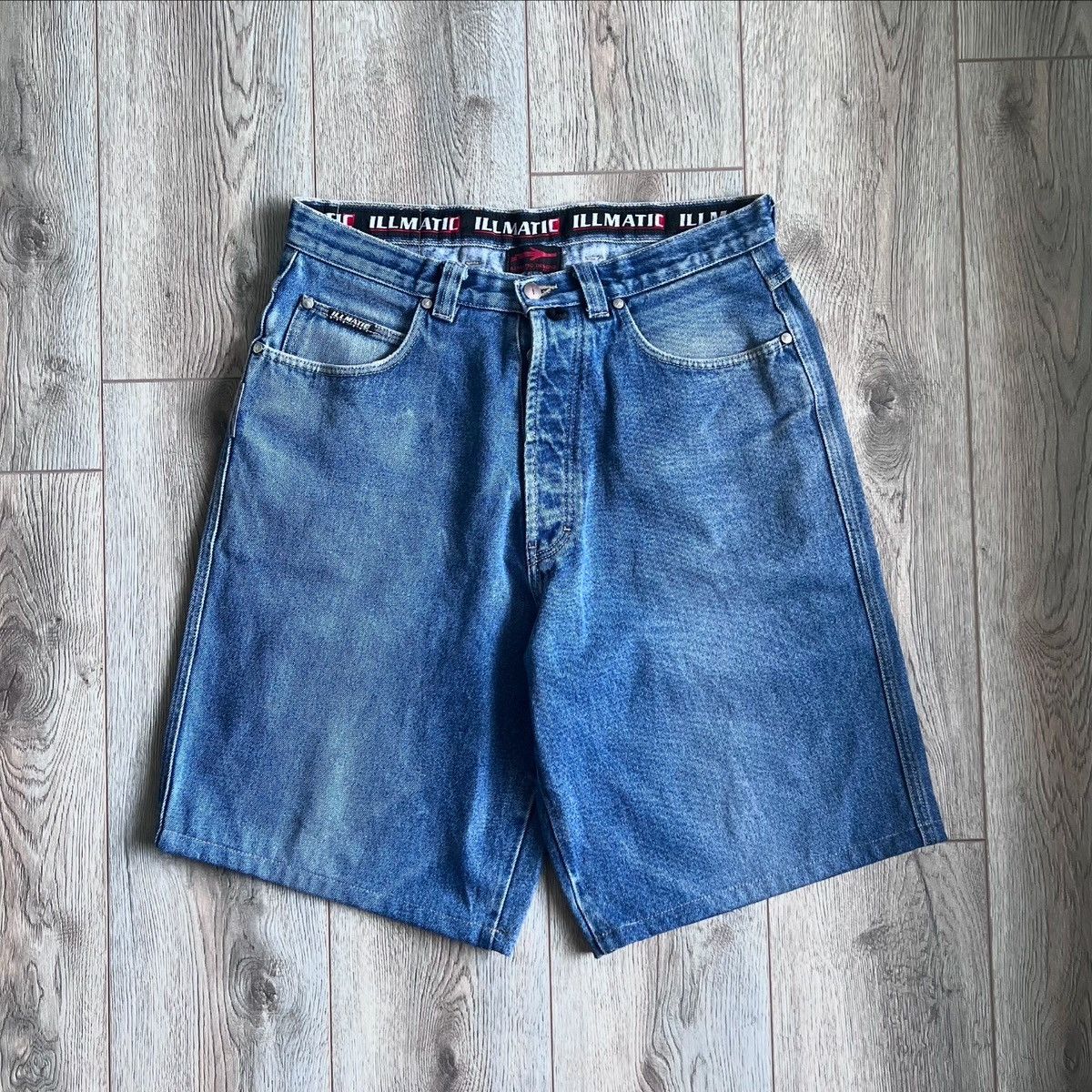 Other Jnco Style Illmatic Nas Jorts Size US 32 / EU 48 - 1 Thumbnail