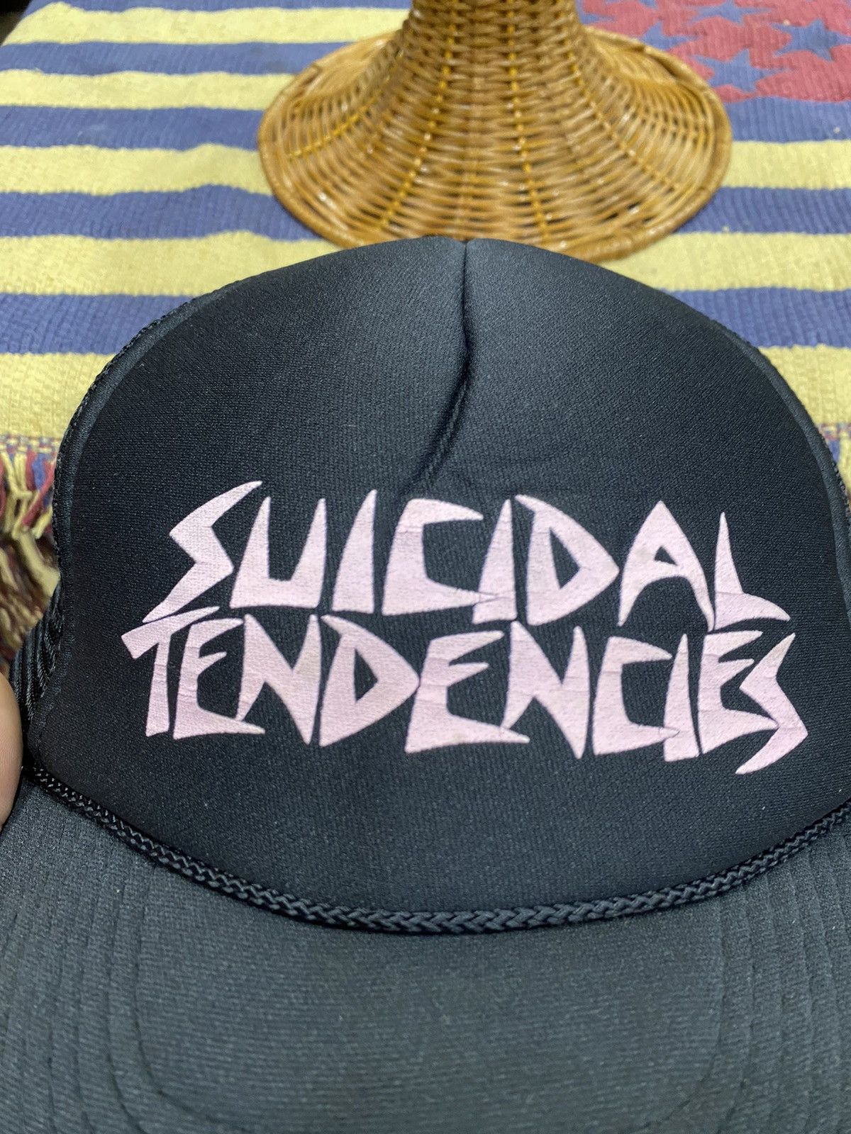 Band Tees × Vintage Vintage suicidal Tendencies trucker caps Size ONE SIZE - 5 Thumbnail