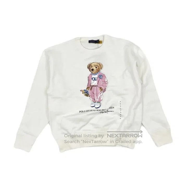 Polo Ralph Lauren Polo Ralph Lauren Printed Round Neck Long Sleeve Sweatshirt Size US S / EU 44-46 / 1 - 1 Thumbnail
