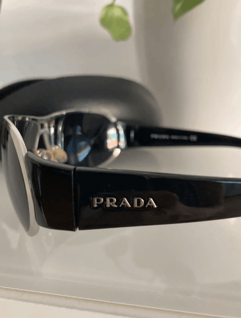Prada PRADA Sunglasses Flame Star Wrap Star Rimless Luna Rossa Size ONE SIZE - 2 Thumbnail
