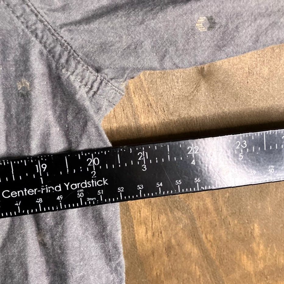 Prana PrAna Mens Shirt Gray Slim Fit Casual Button Down Collared Long Sleeve Large Size US L / EU 52-54 / 3 - 7 Thumbnail