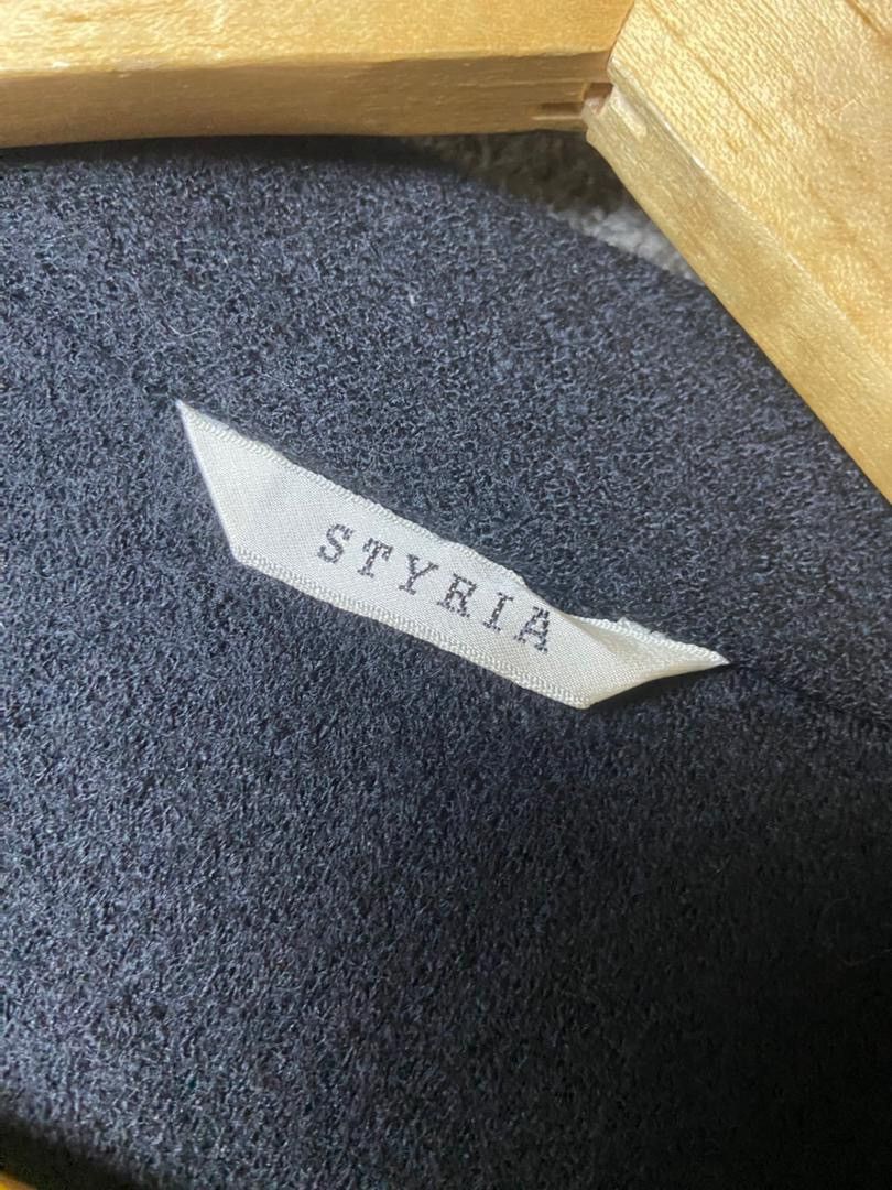 Japanese Brand Styria Brand Pure Woolmark Buttoned Jacket (174) Size US XS / EU 42 / 0 - 3 Thumbnail