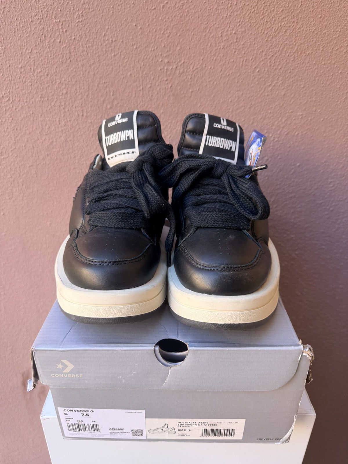 Rick Owens Rick owens dark shadow converse Size US 7 / EU 40 - 3 Thumbnail