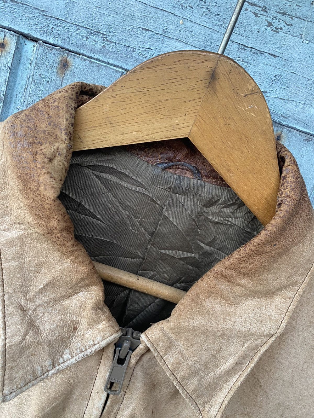 Yohji Yamamoto Vintage!!!Jacket Leather Y’s Yohji Yamamoto Size US L / EU 52-54 / 3 - 10 Thumbnail