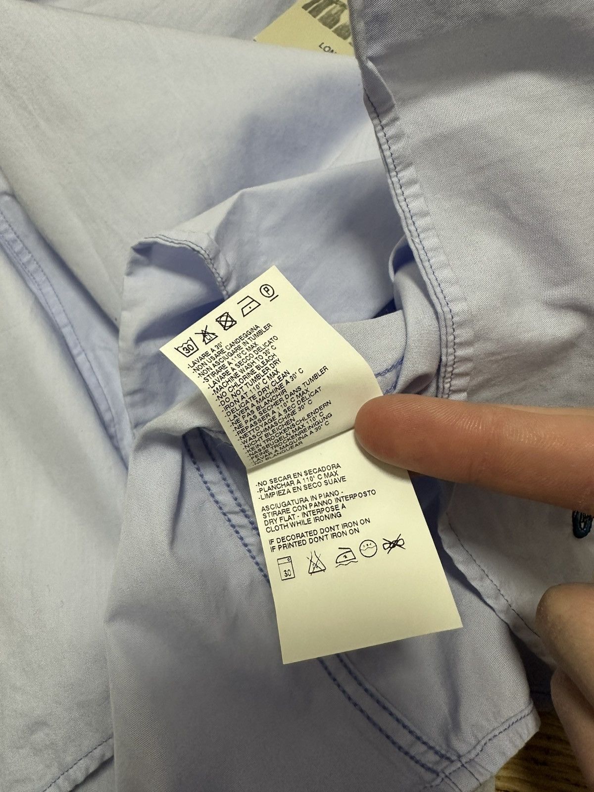 Vivienne Westwood Vivienne Westwood Shirt Size M White Button-Up Size US M / EU 48-50 / 2 - 10 Thumbnail