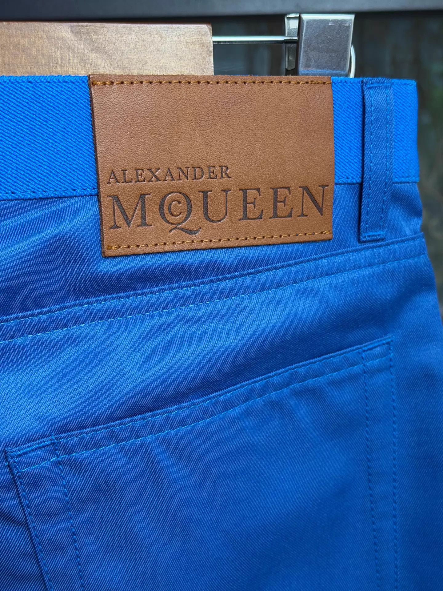 Alexander McQueen Alexander McQueen Cobalt Blue Slim Jeans 48 Size US 32 / EU 48 - 6 Thumbnail