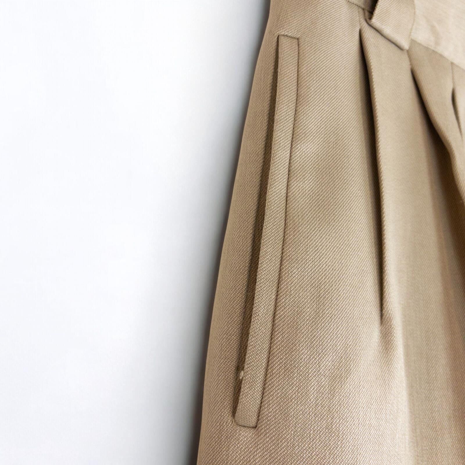 Other Giorgio Sant Angelo Vintage Tan Solid Pants Womens Small Size 28" / US 6 / IT 42 - 5 Thumbnail