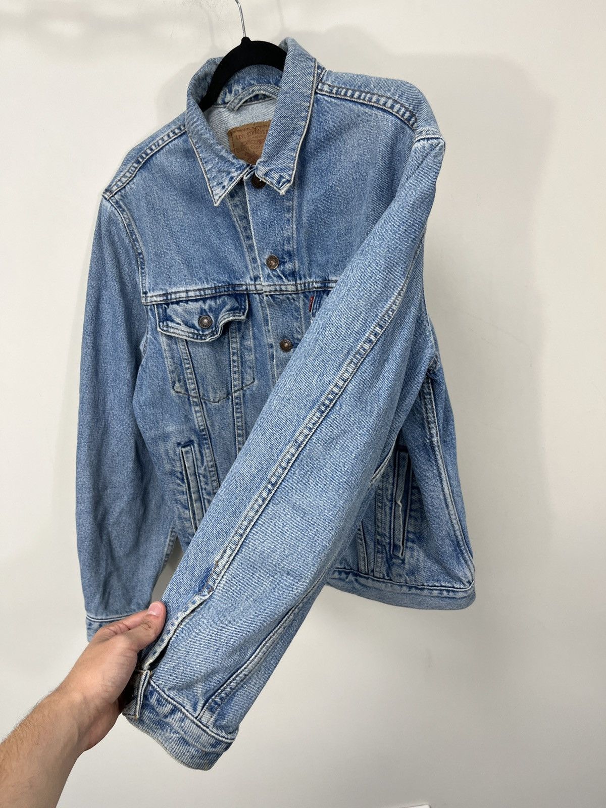 Levi's Vintage Levi’s USA Light Blue Hype Denim Jacket Size US M / EU 48-50 / 2 - 10 Thumbnail