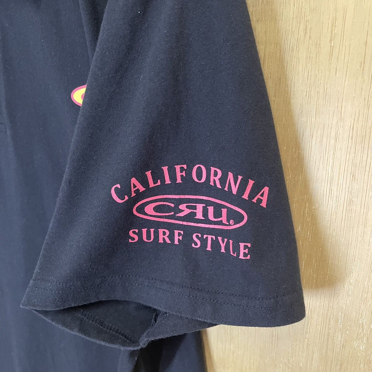 Japanese Brand × Vintage Vintage 90's Cru Surfing Club Collar Shirts Size US XL / EU 56 / 4 - 5 Thumbnail