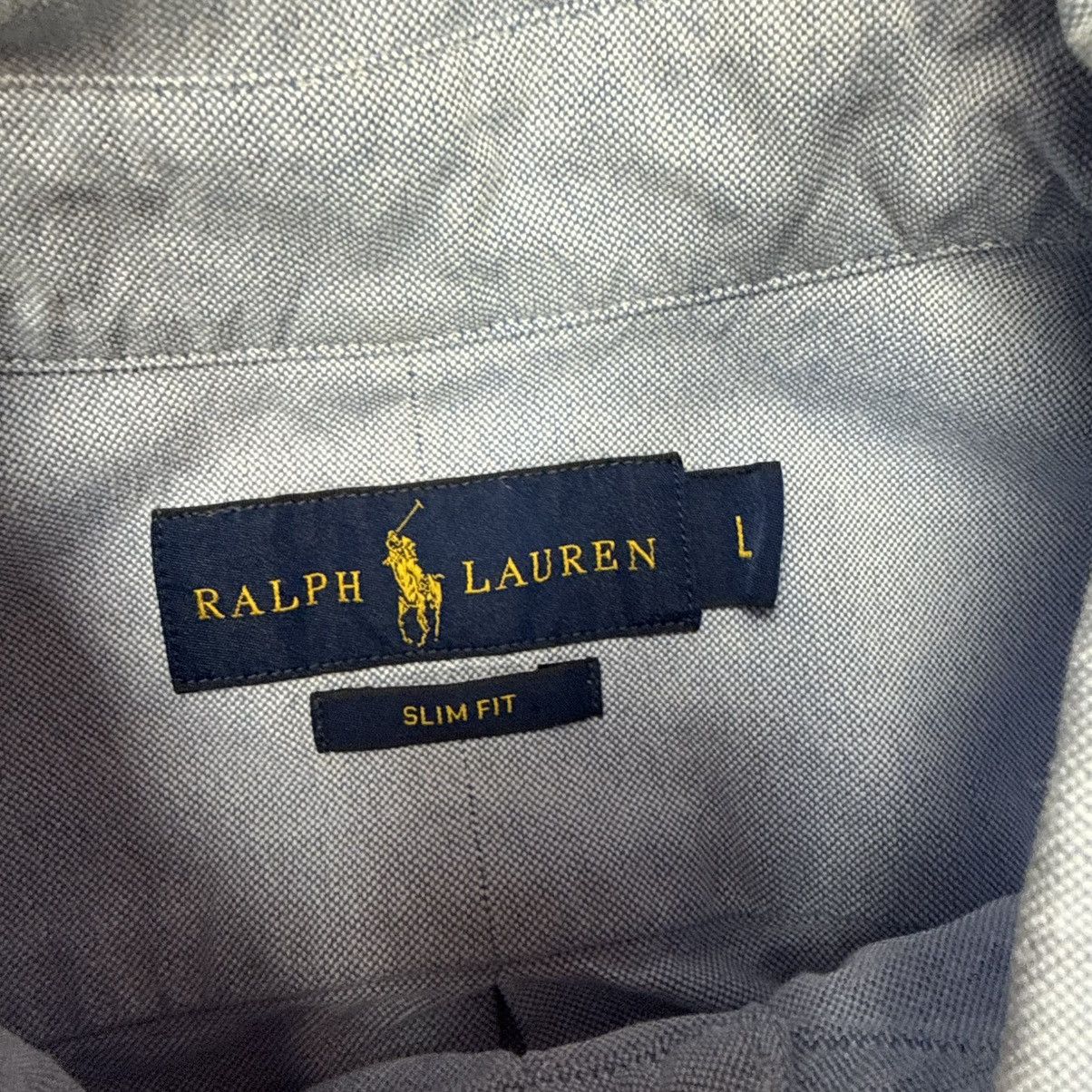 Polo Ralph Lauren Polo Ralph Lauren Mens Shirt Blue Slim Fit Size L Size US L / EU 52-54 / 3 - 7 Thumbnail